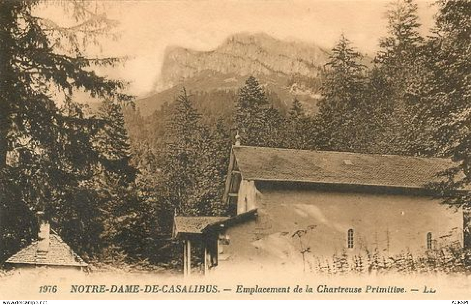 38 Saint-Pierre-de-Chartreuse  Emplacement De La Chartreuse Primitive  19  (scan Recto-verso)MA2268Ter - Pont-en-Royans