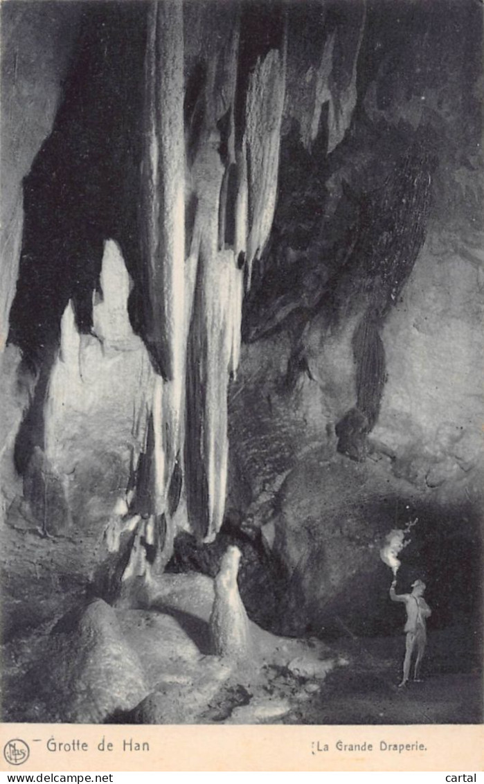 Grotte De Han - La Grande Draperie - Rochefort