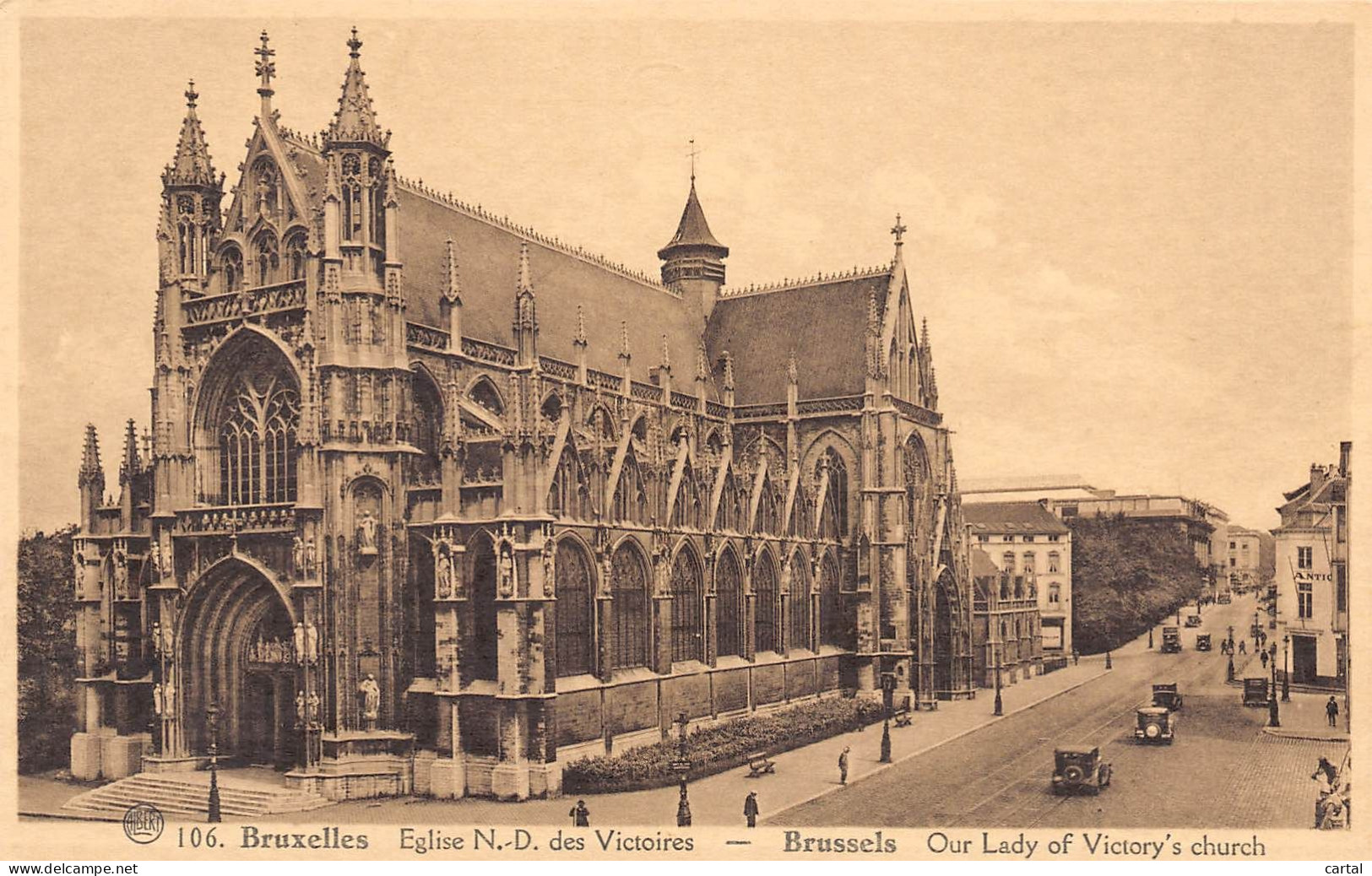 BRUXELLS - Eglise N.-D. Des Victoires - Monuments, édifices