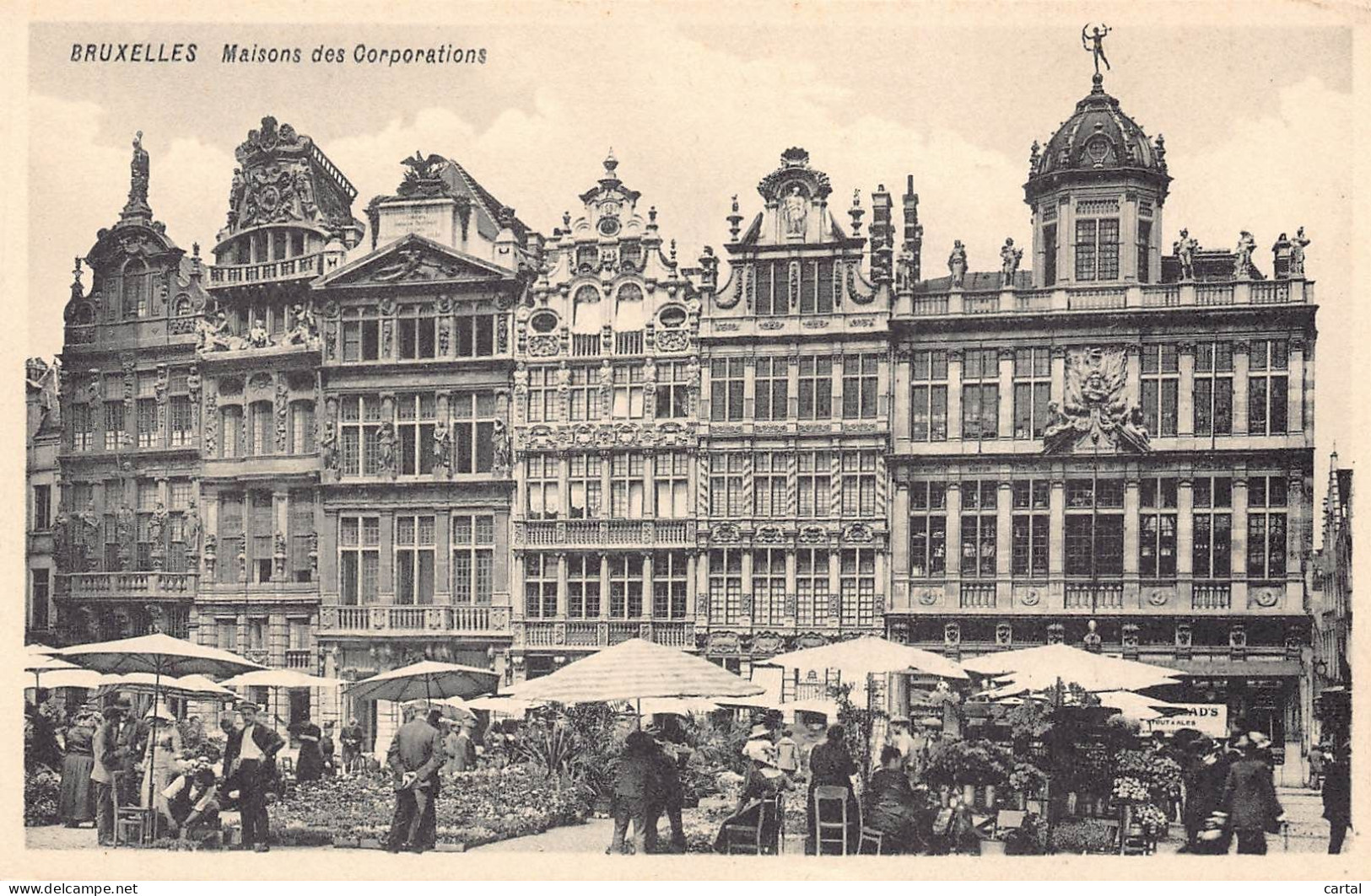 BRUXELLES - Maisons Des Corporations - Monumentos, Edificios