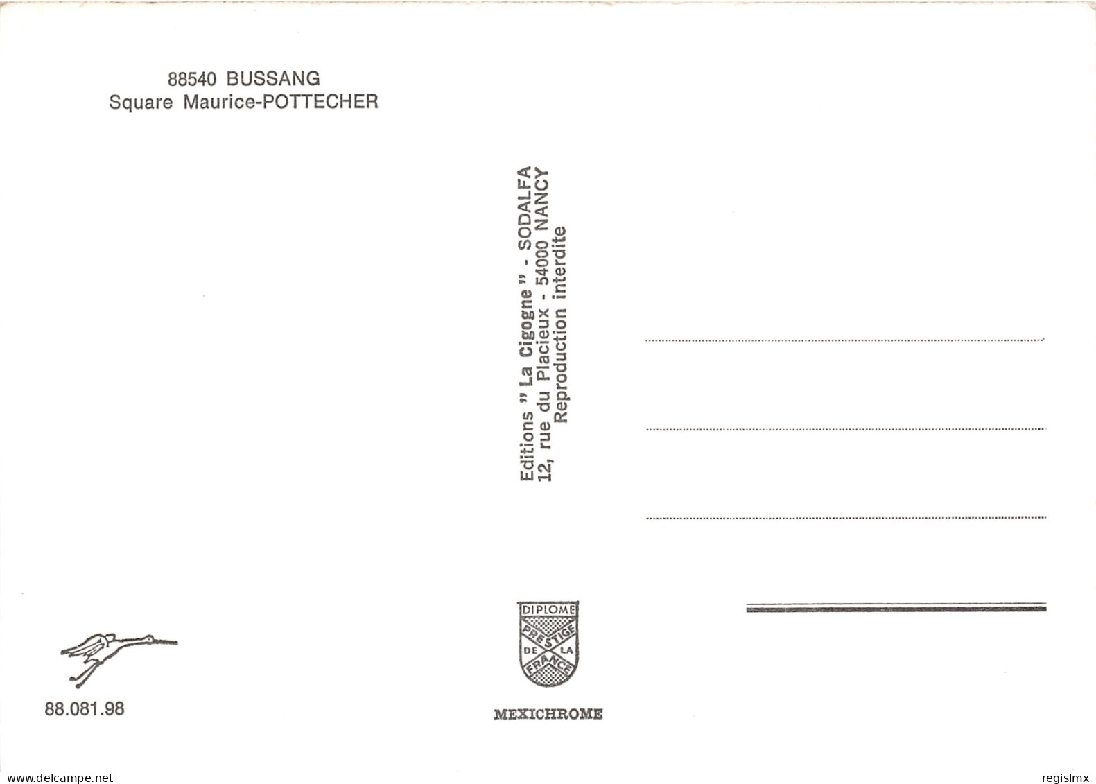 88-BUSSANG-N°1032-E/0277 - Bussang