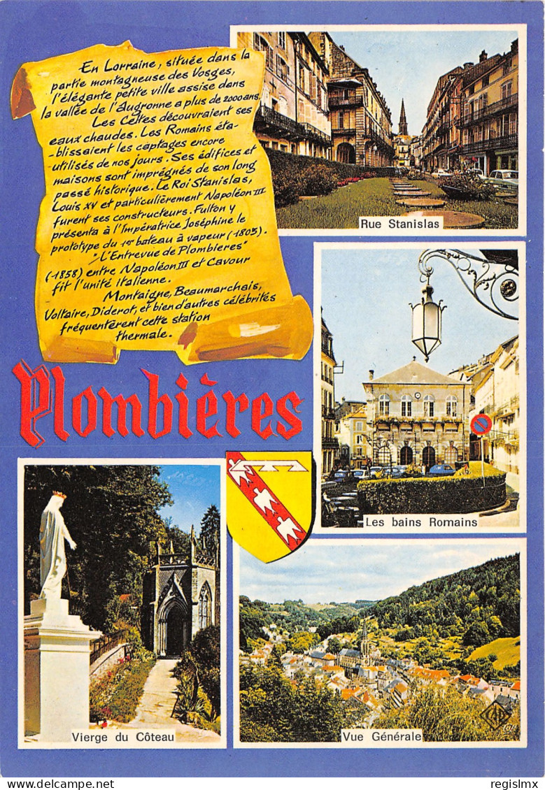 88-PLOMBIERES-N°1032-E/0249 - Plombieres Les Bains