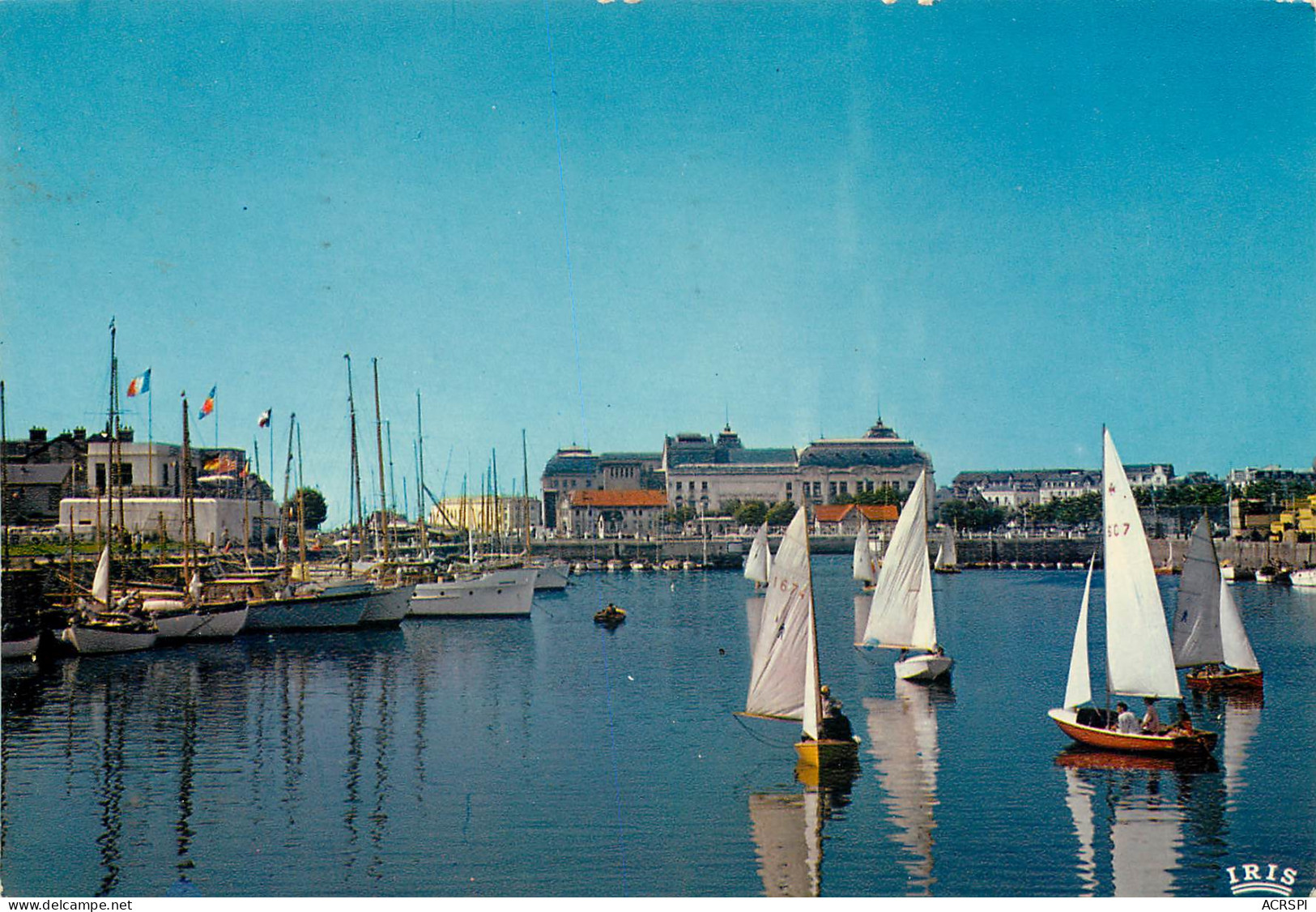 DEAUVILLE TROUVILLE Le Bassin Des Yachts Et Les Voiliers 20(scan Recto-verso) MB2391 - Deauville