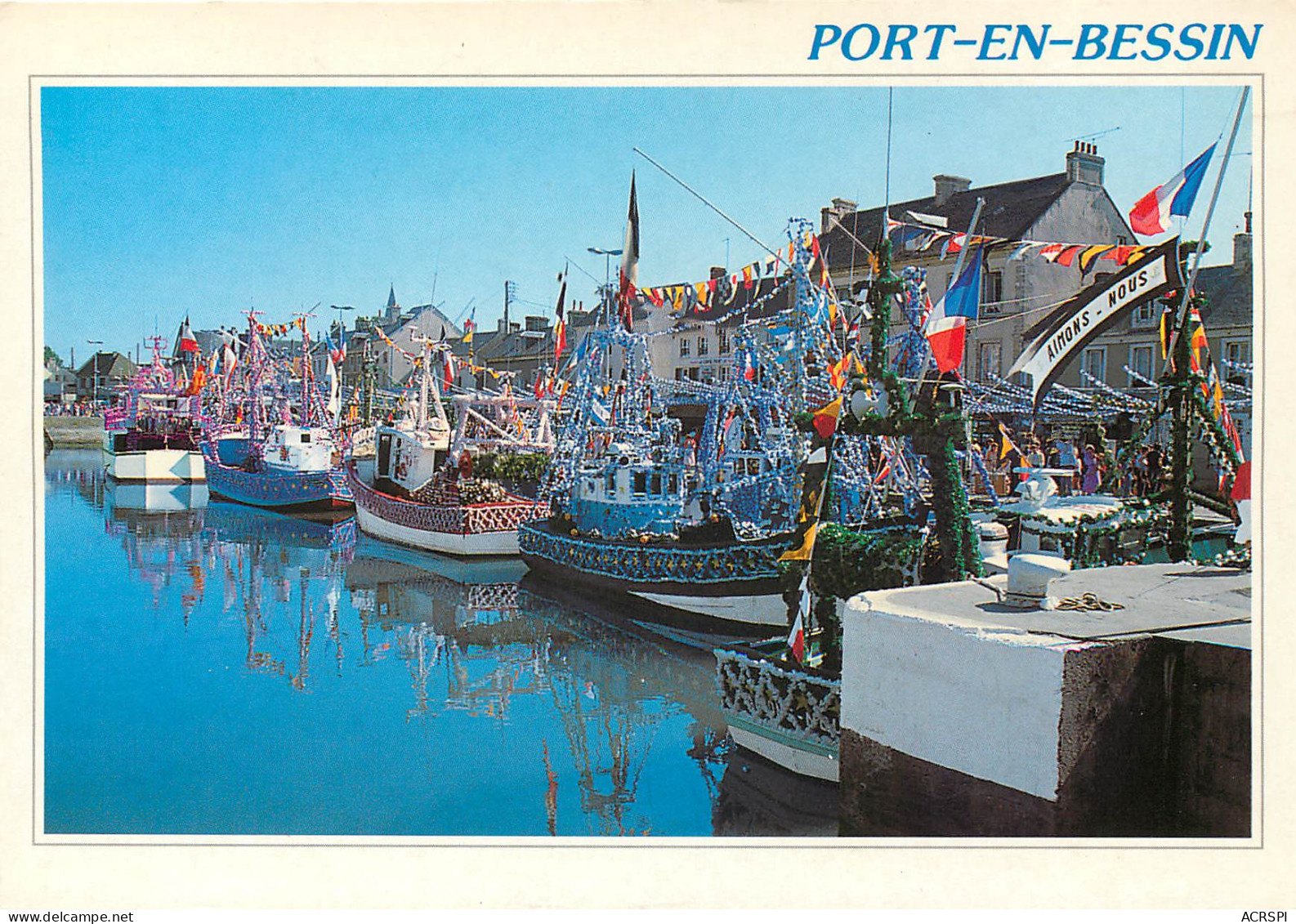 PORT EN BESSIN Benediction De La Mer 12(scan Recto-verso) MB2391 - Port-en-Bessin-Huppain