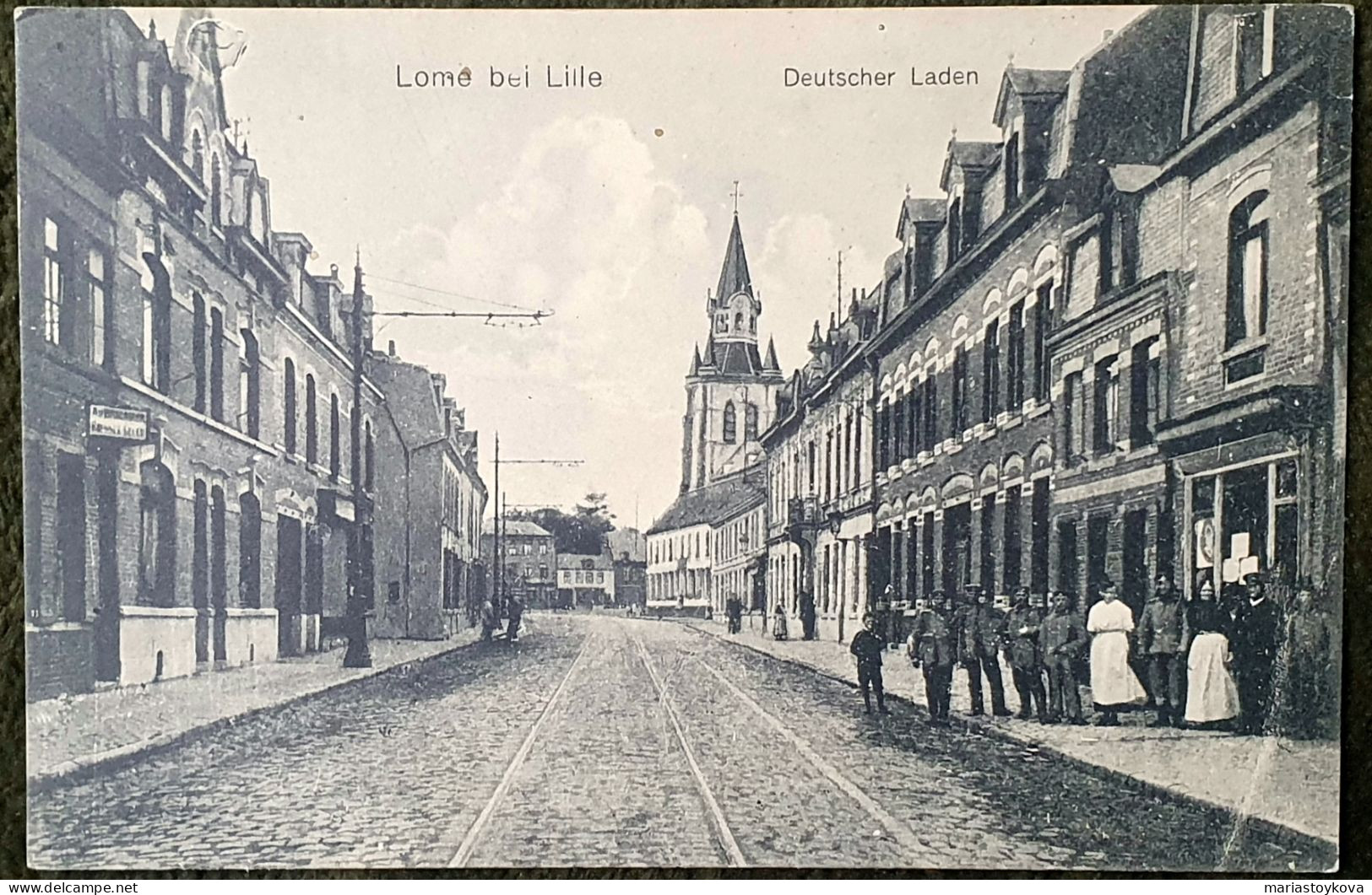 1917. Lome Bei Lille. Deutscher Laden.Frankreich. - Lomme