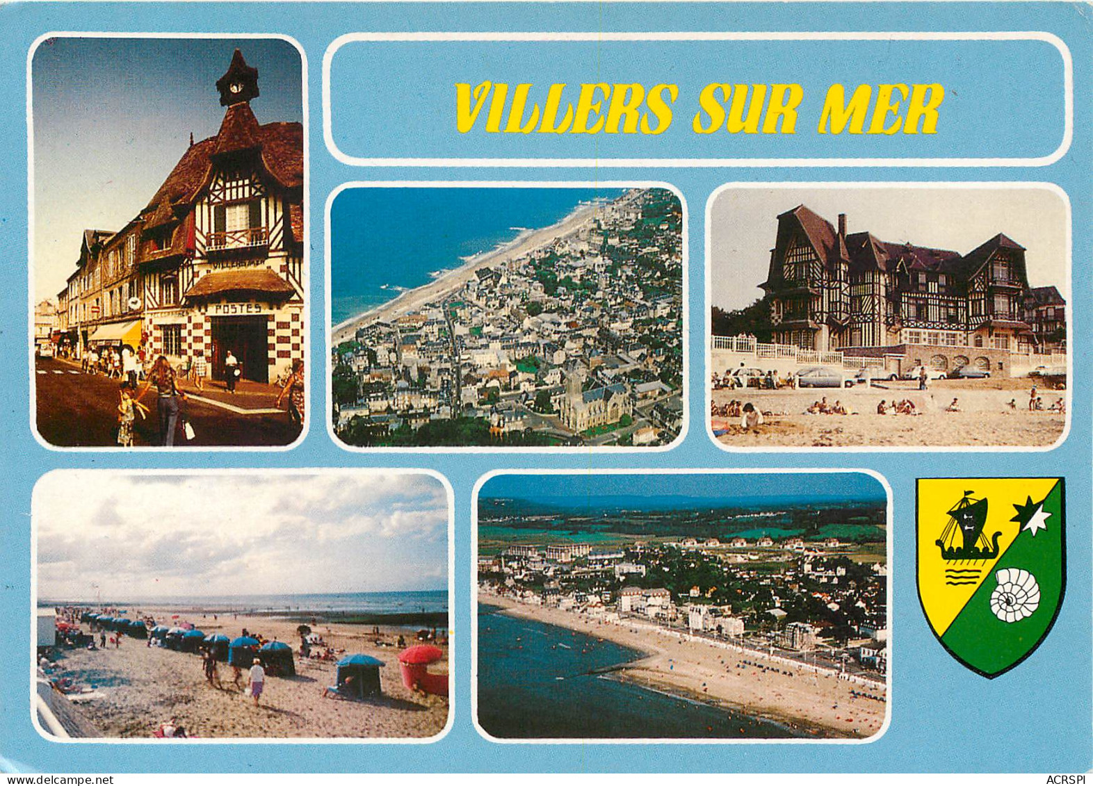 VILLERS SUR MER Castellamare SNECMA La Poste 7(scan Recto-verso) MB2392 - Villers Sur Mer