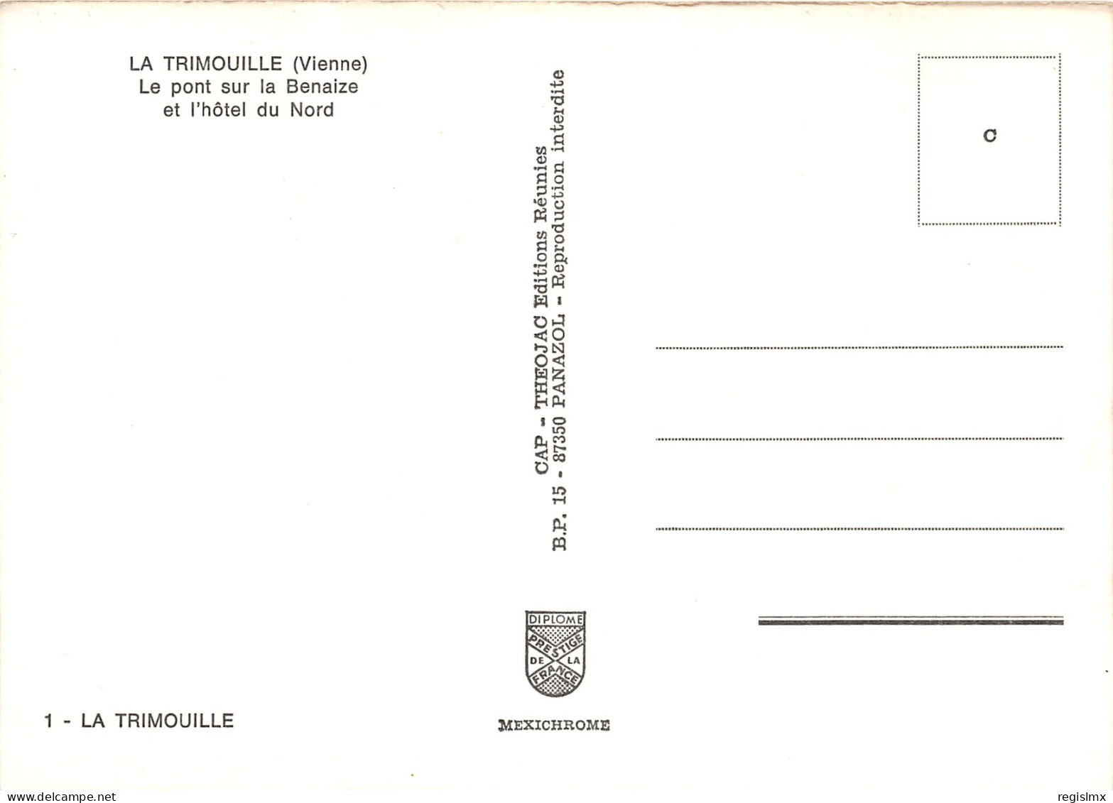86-LA TRIMOUILLE-N°1032-C/0323 - La Trimouille