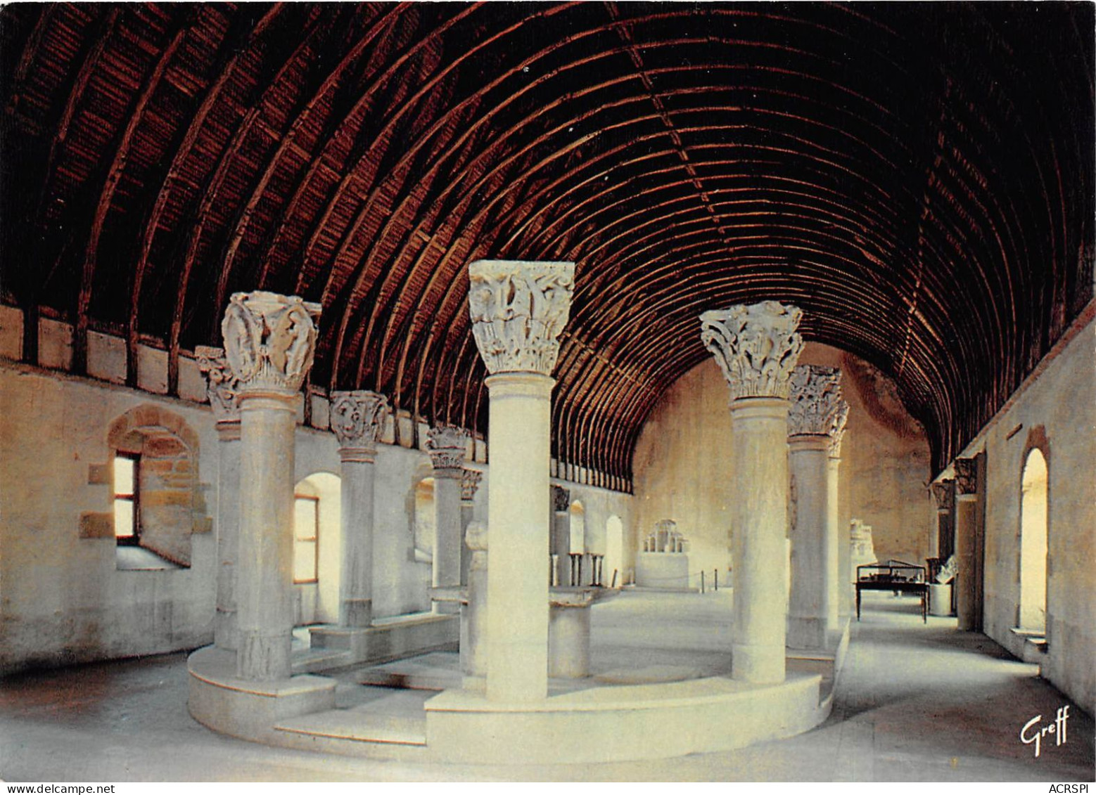 Abbaye De CLUNY Le Farinier Salle Haute Couverte 25(scan Recto-verso) MA2276 - Cluny