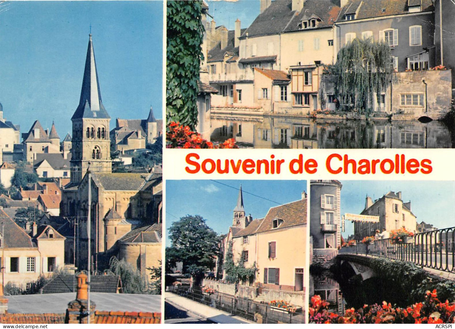 Souvenir De CHAROLLES 28(scan Recto-verso) MA2276 - Charolles