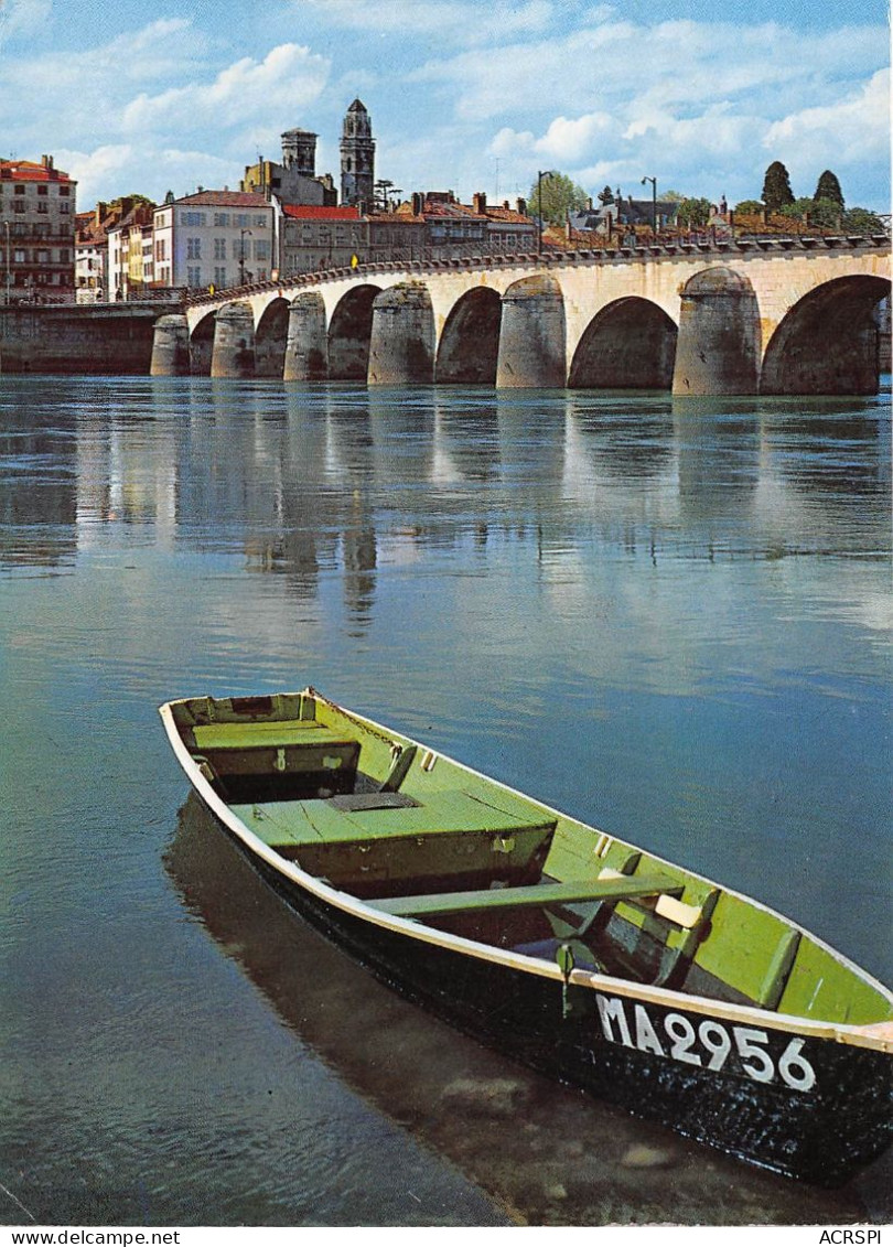 MACON La Saone Et Le Pont De Saint Laurent 12(scan Recto-verso) MA2276 - Macon