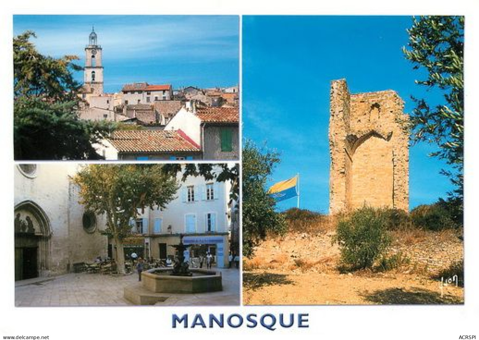 MANOSQUE  Multivue  31   (scan Recto-verso)MA2275Ter - Manosque