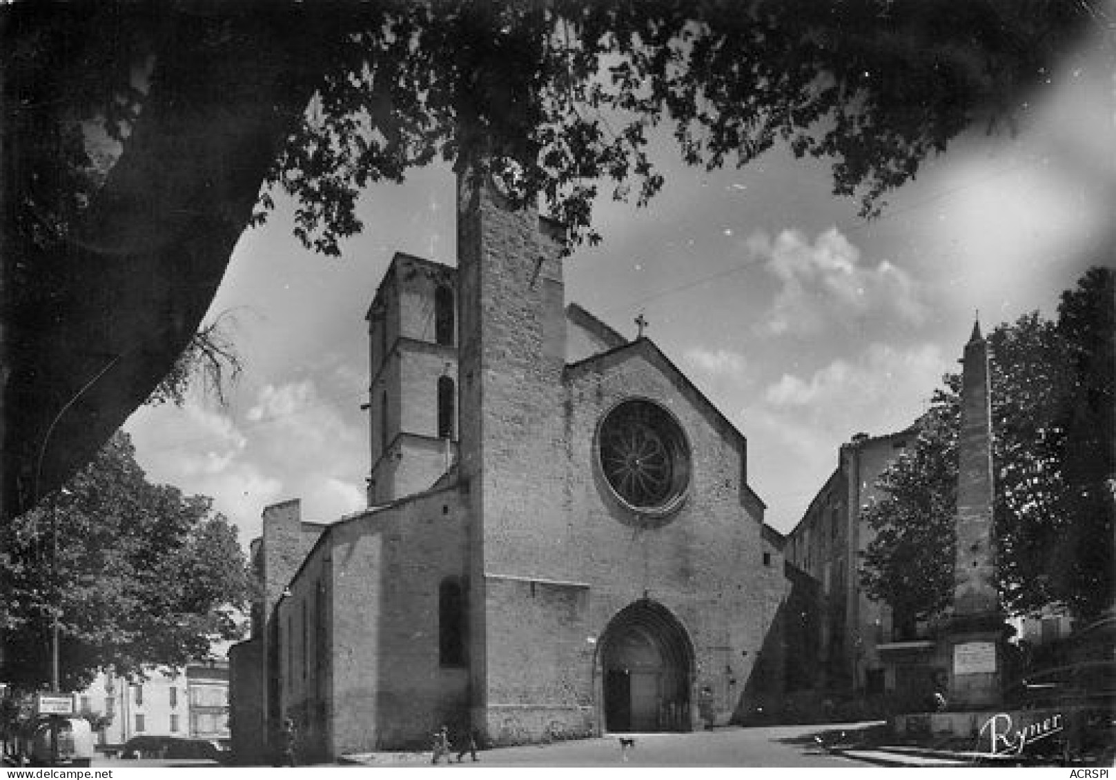 FORCALQUIER La Cathedrale  15   (scan Recto-verso)MA2275Bis - Forcalquier