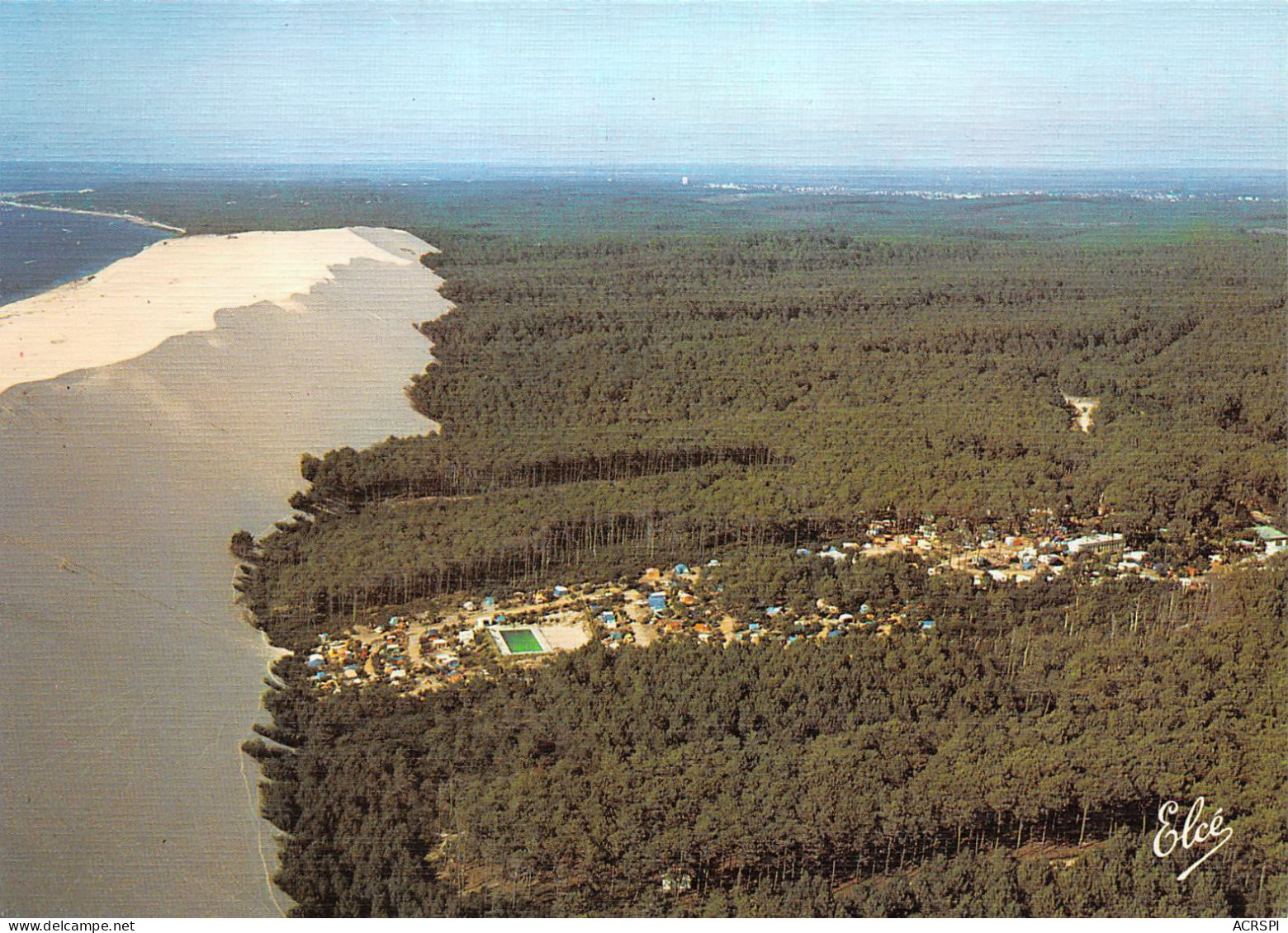 La Dune Du PILAT  Terrains De Camping  ARCACHON   53 (scan Recto Verso)MA2274UND - Arcachon