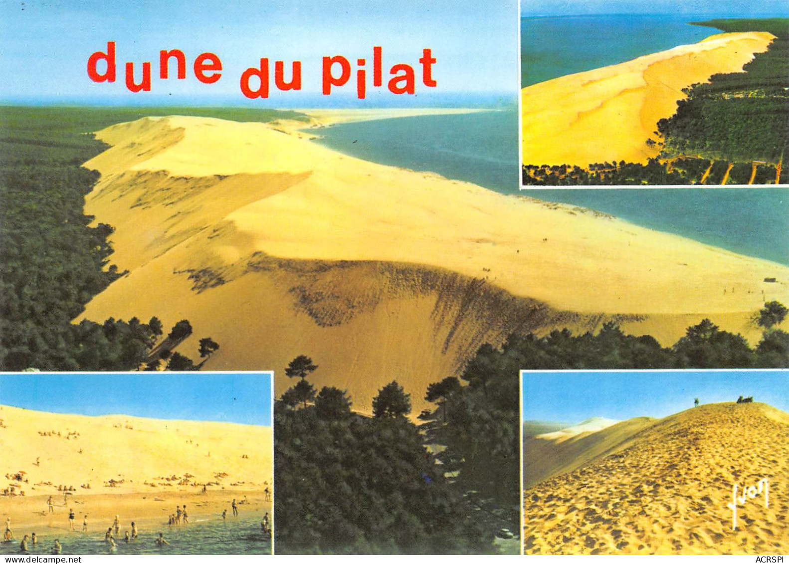 La Dune Du PILAT  ARCACHON Multivue  50 (scan Recto Verso)MA2274UND - Arcachon