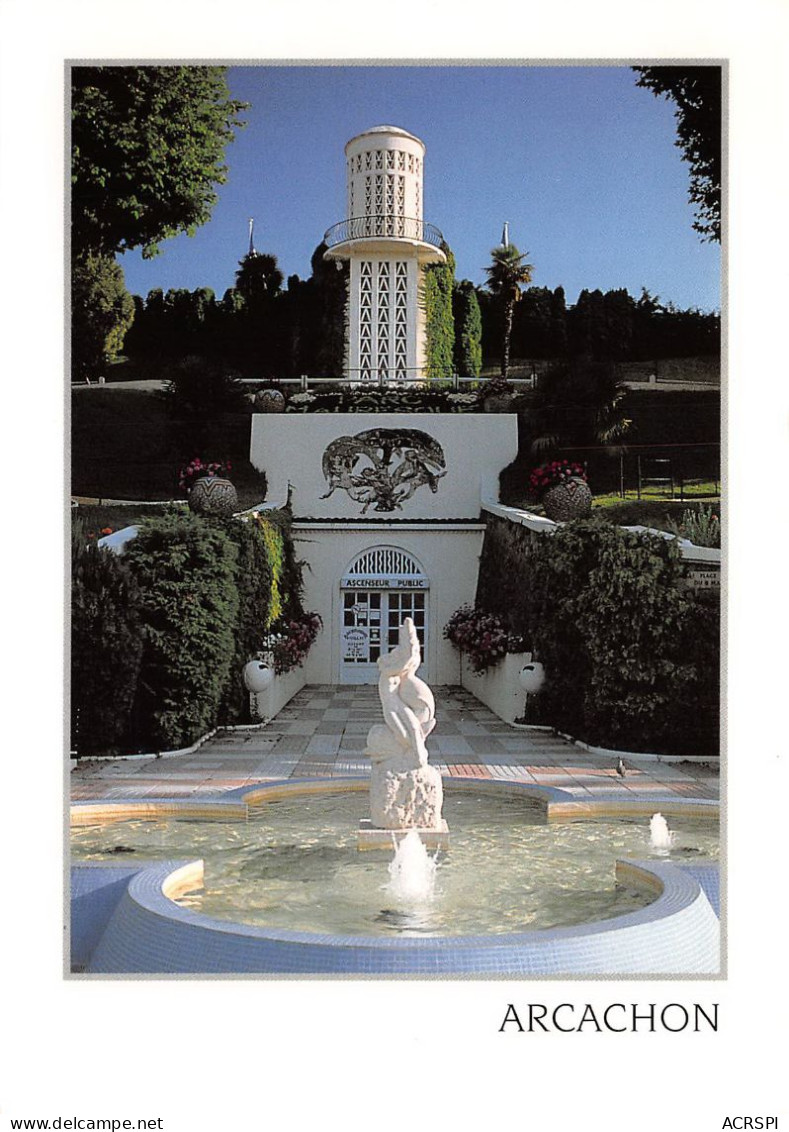 ARCACHON L'ascenseur Des Jardins Du Casino Mauresque 35 (scan Recto Verso)MA2274UND - Arcachon