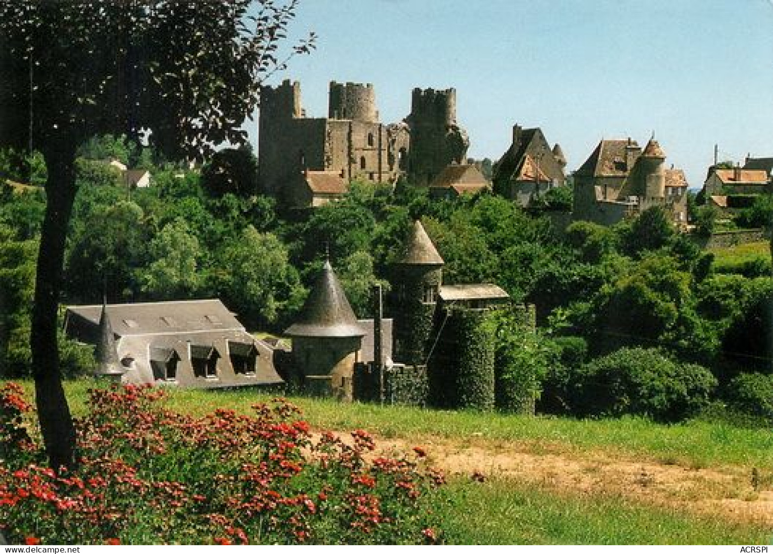 BOURBON L 'ARCHAMBAULT    Le Parc Et Les Restes Du Chateau 18   (scan Recto-verso)MA2274Ter - Bourbon L'Archambault