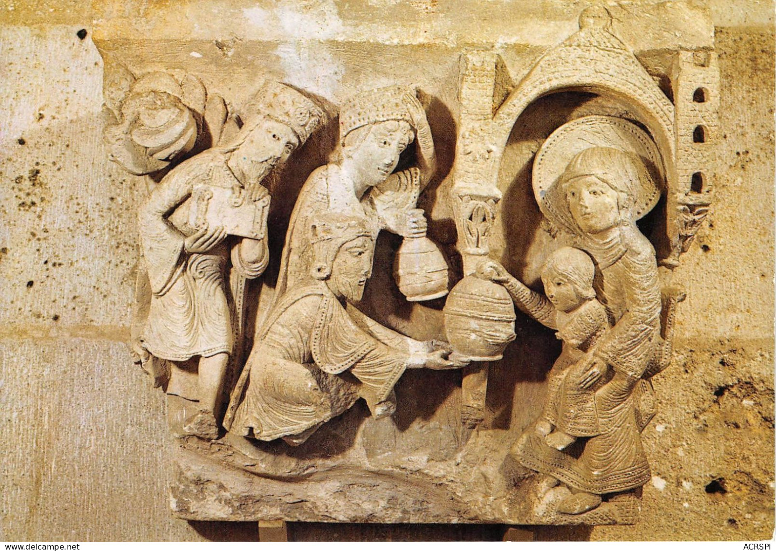 AUTUN Cathedrale Saint Lazare Adoration Des Mages 22(scan Recto-verso) MA2274 - Autun