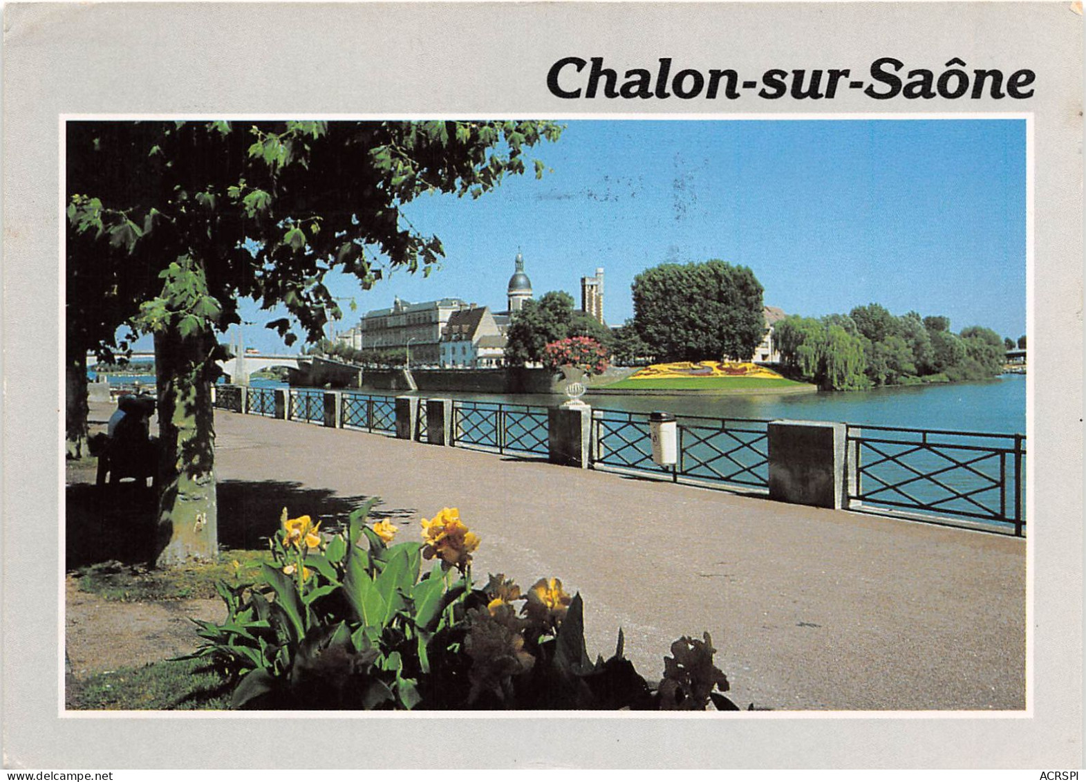 CHALON SUR SAONE ILE ST LAURENT 110(scan Recto-verso) MA2274 - Chalon Sur Saone