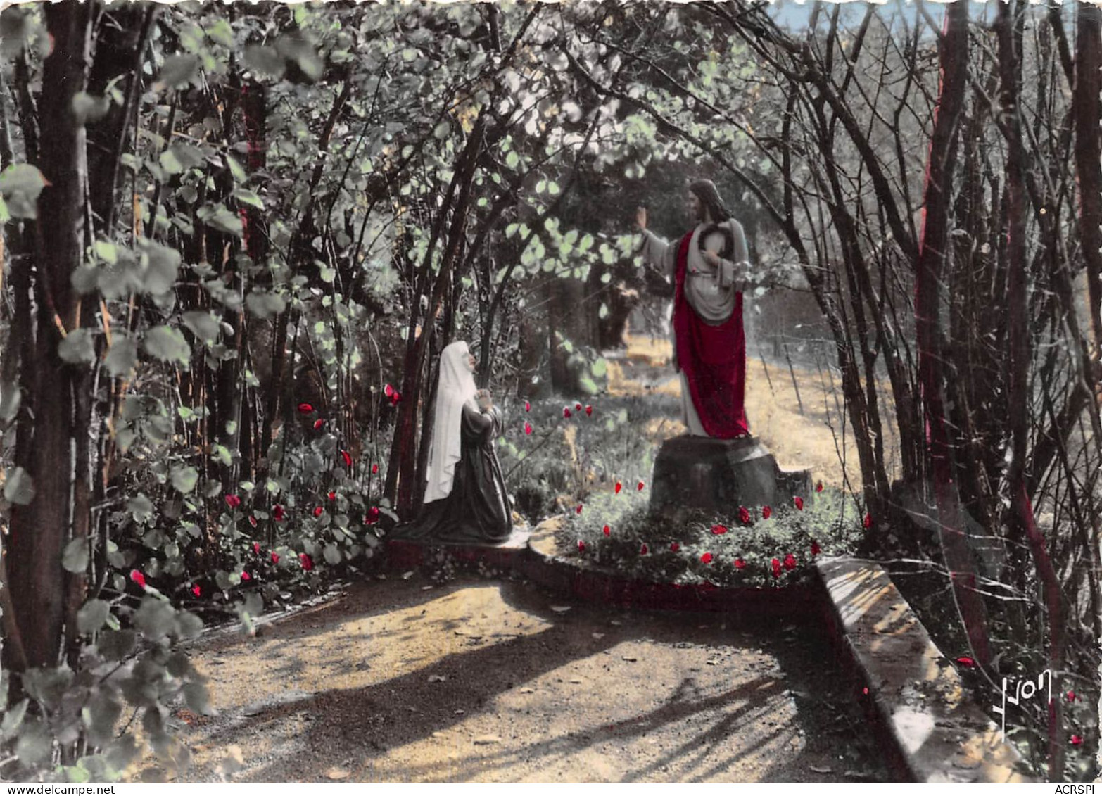 PARAY LE MONIAL Jardin Du Monastere De La Visitation 3(scan Recto-verso) MA2274 - Paray Le Monial