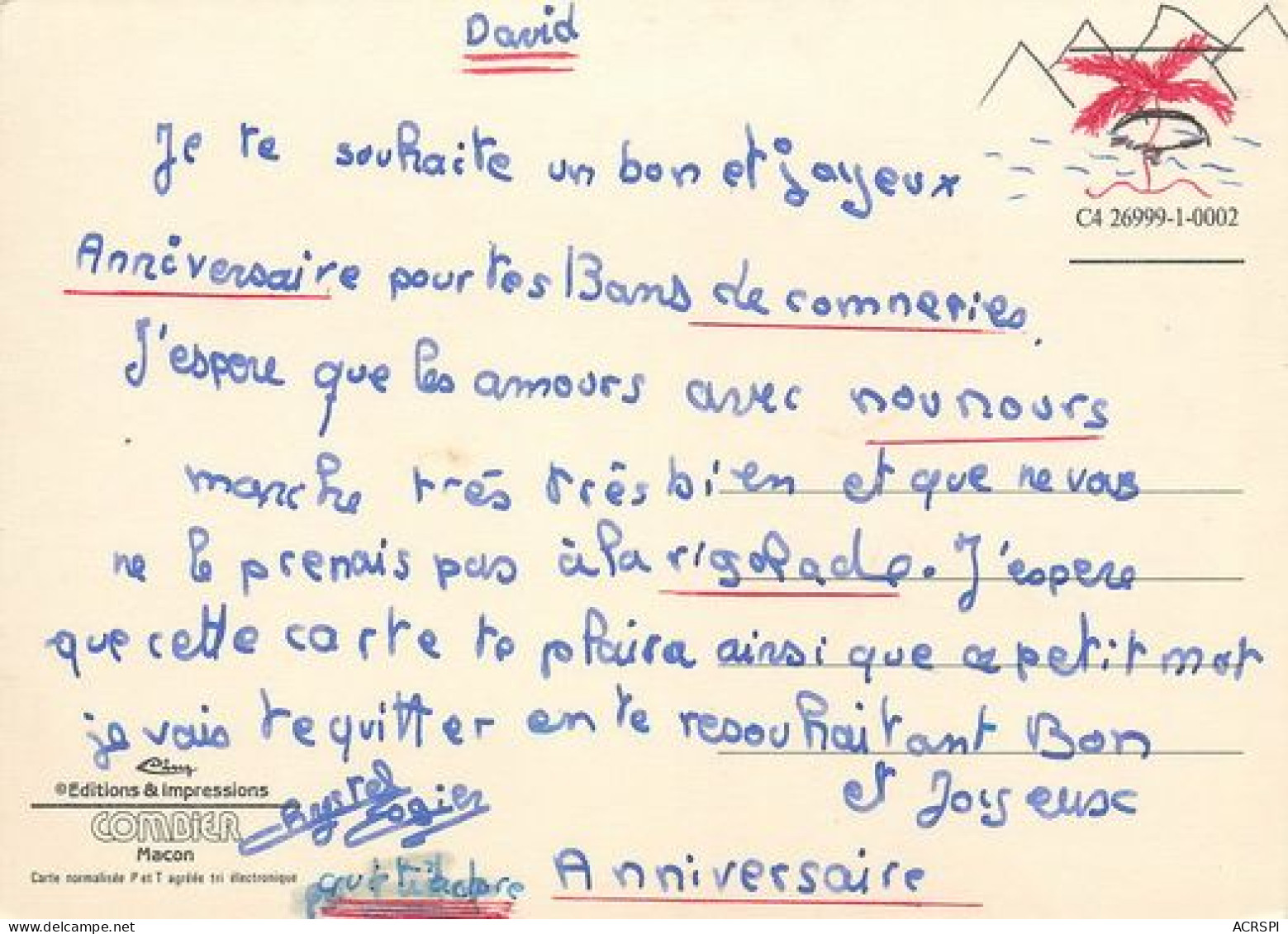 Romans D'amour Dans La Drome Sederon Valence Montelimar  38   (scan Recto-verso)MA2273Ter - Montelimar