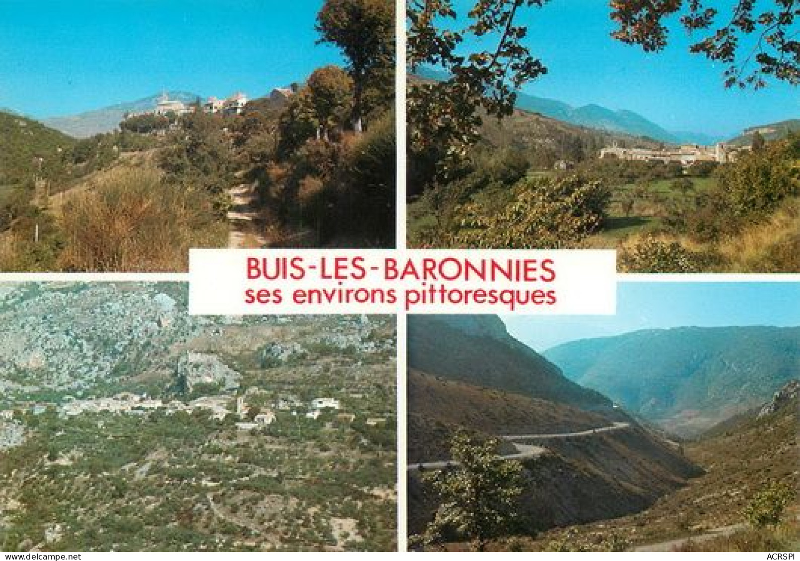 BUIS LES BARONNIES Et Ses Environs  25   (scan Recto-verso)MA2273Ter - Buis-les-Baronnies