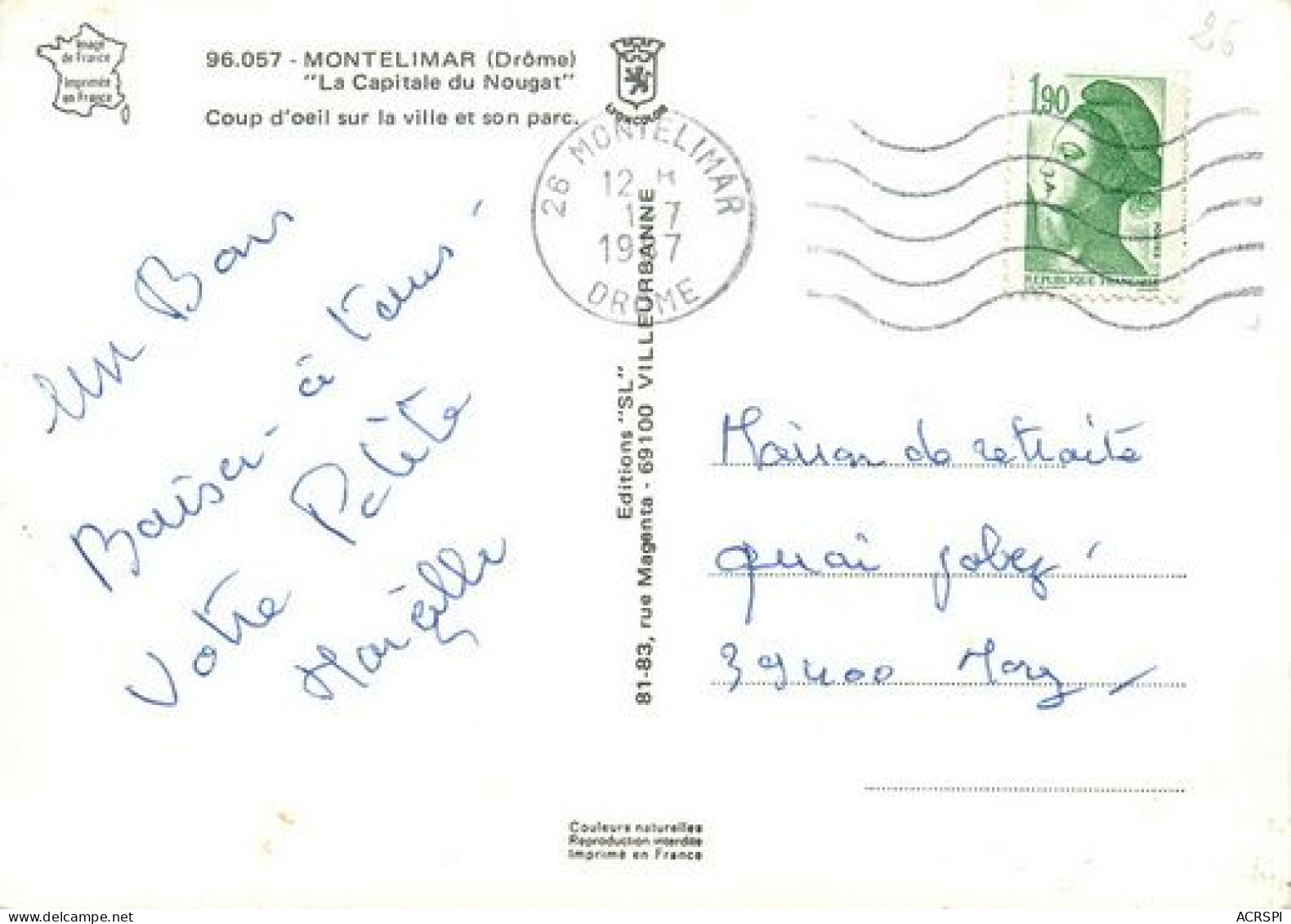 MONTELIMAR  Divers Vues  19   (scan Recto-verso)MA2273Ter - Montelimar