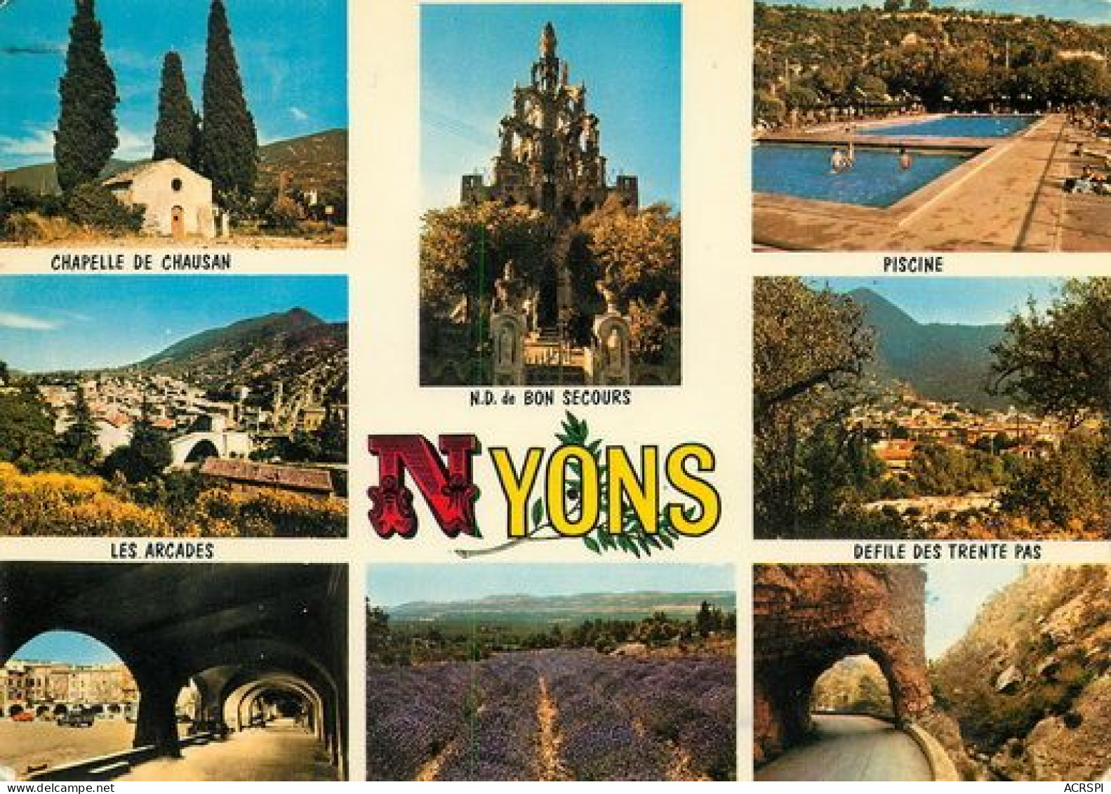NYONS  Multivue  23   (scan Recto-verso)MA2273Bis - Nyons