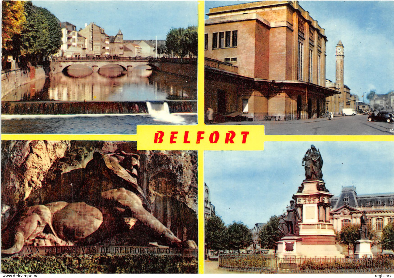 90-BELFORT-N°1033-C/0145 - Belfort - Stadt