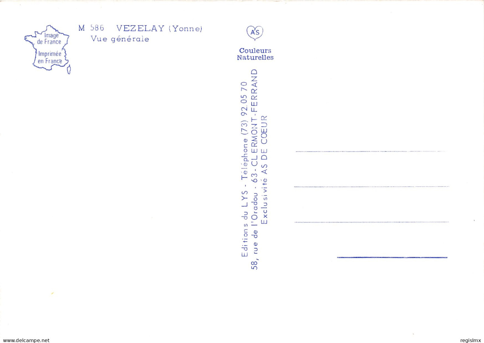 89-VEZELAY-N°1033-C/0089 - Vezelay