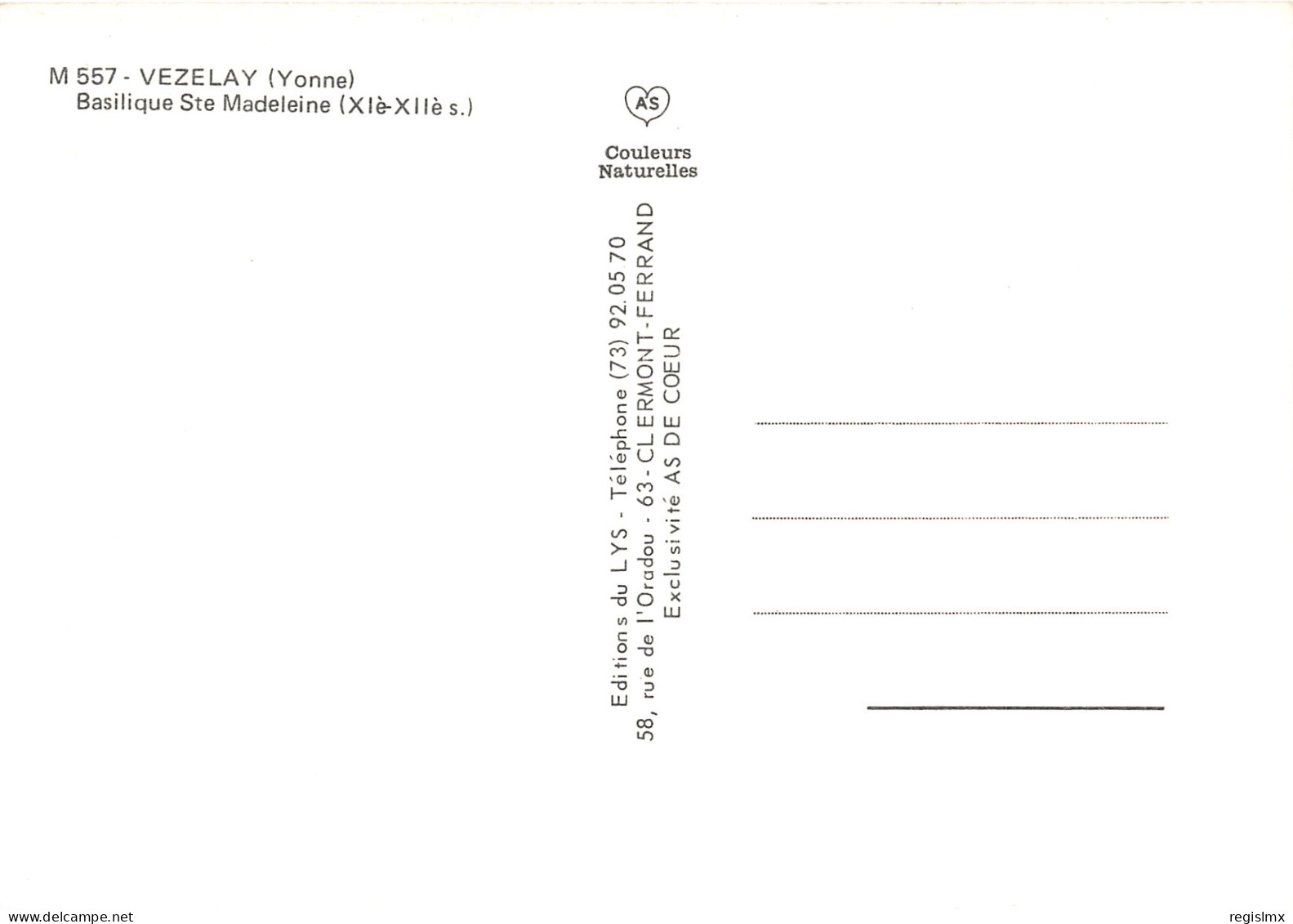 89-VEZELAY-N°1033-C/0059 - Vezelay
