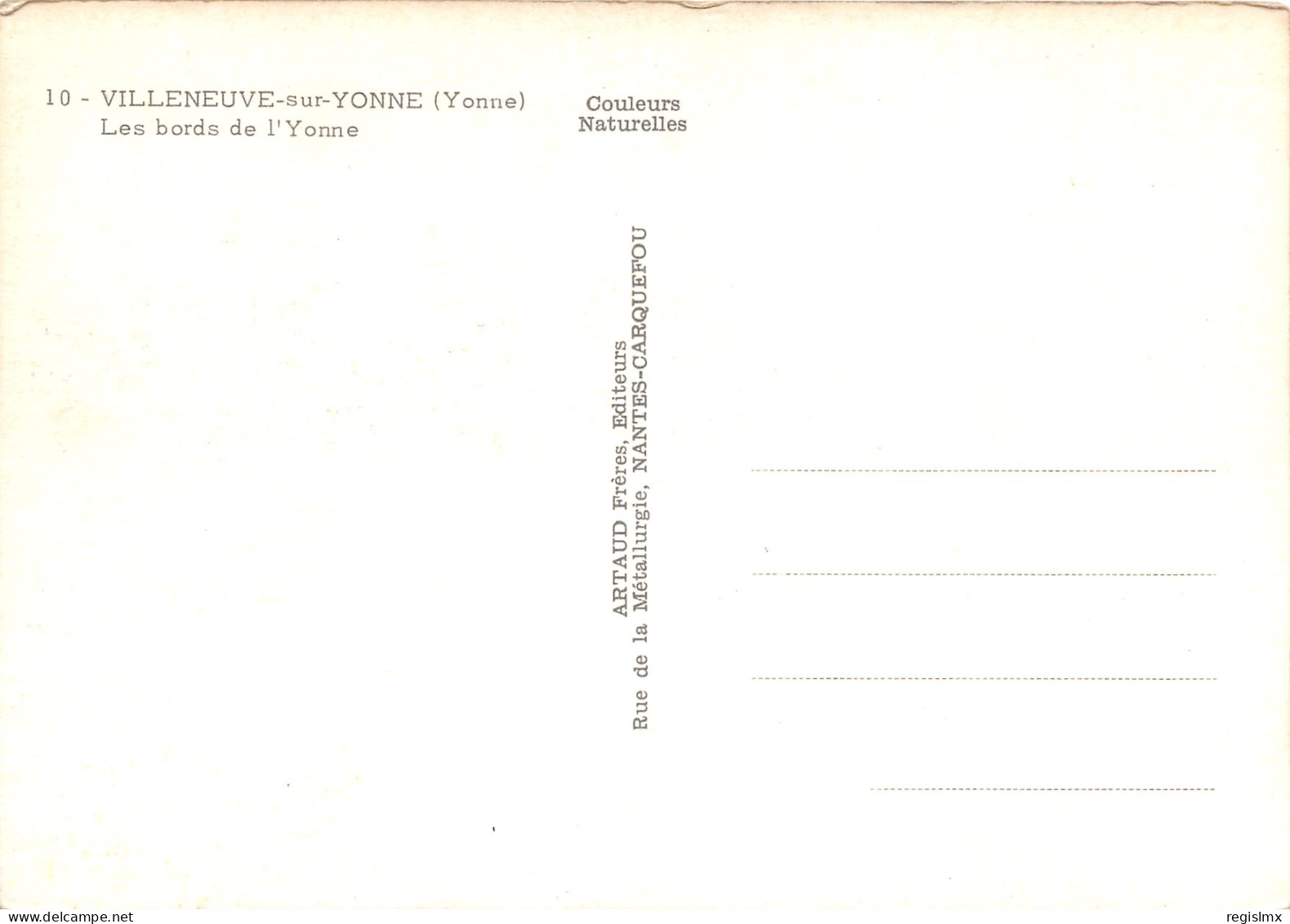 89-VILLENEUVE SUR YONNE-N°1033-B/0265 - Villeneuve-sur-Yonne