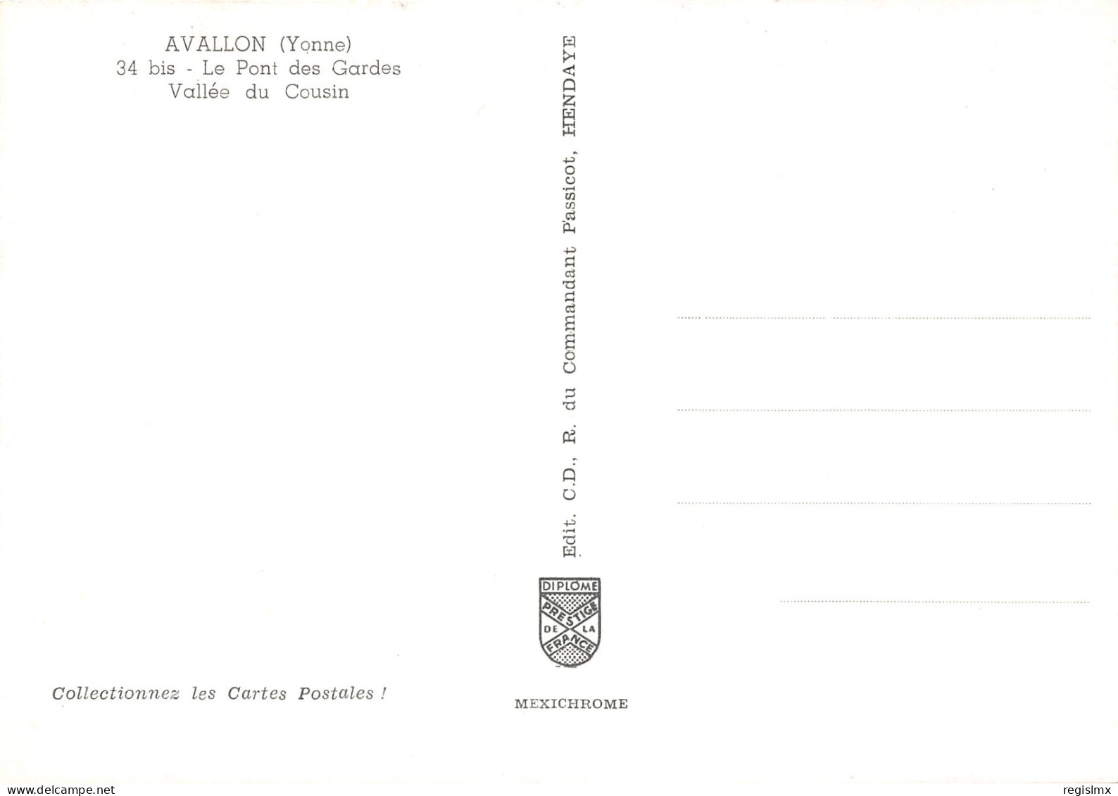 89-AVALLON-N°1033-B/0253 - Avallon