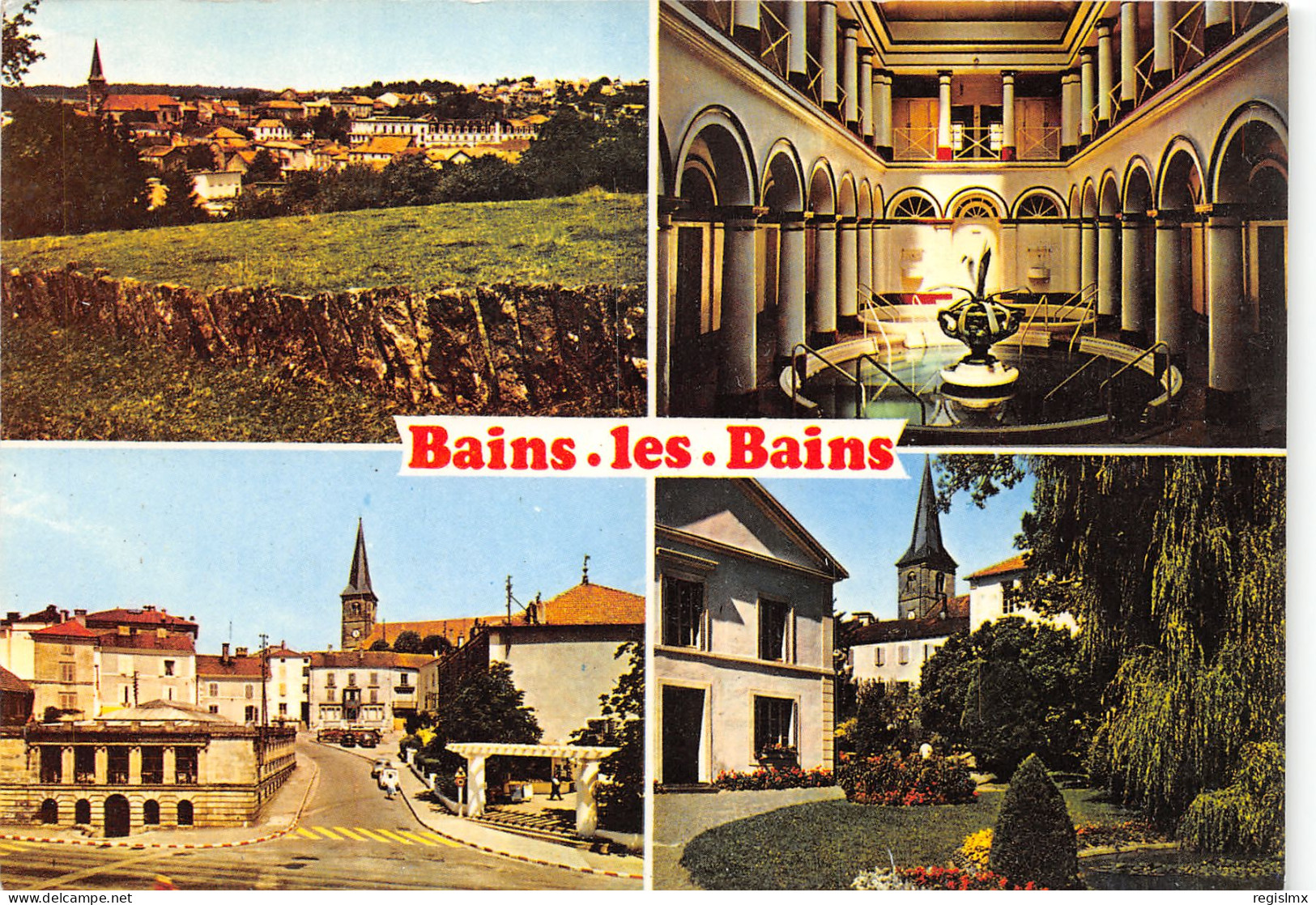88-BAINS LES BAINS-N°1033-A/0281 - Bains Les Bains