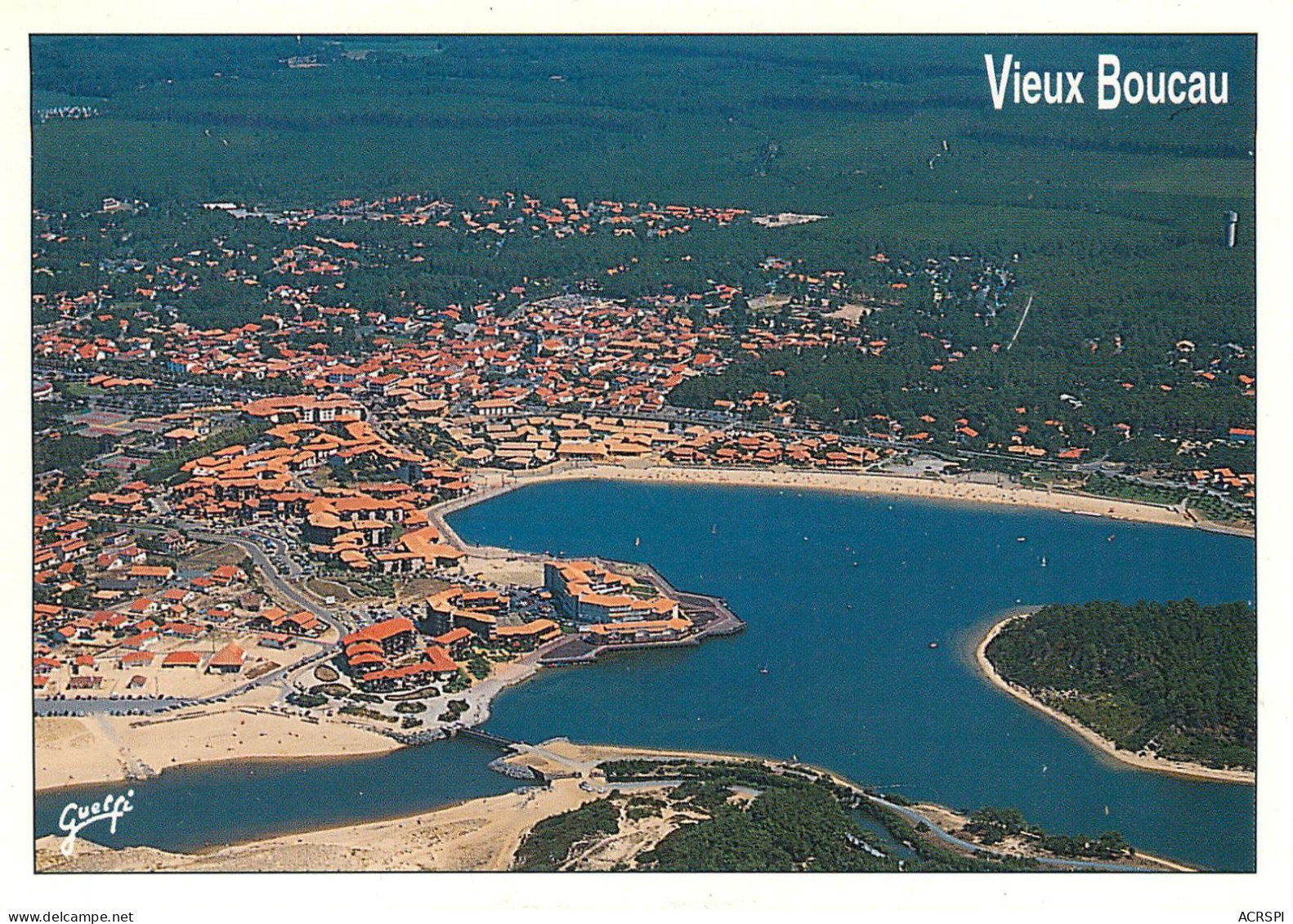 VIEUX BOUCAU  Lac De Port D'ALBRET  18 (scan Recto-verso)MA2281Bis - Vieux Boucau