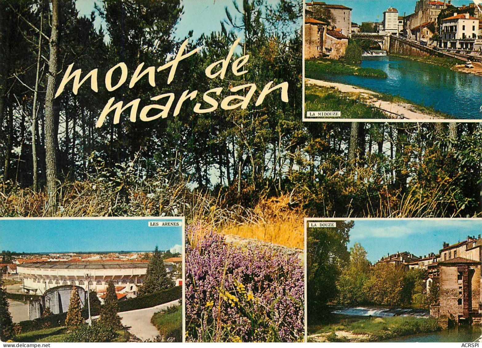 MONT De MARSAN  Multivue  4 (scan Recto-verso)MA2281Bis - Mont De Marsan