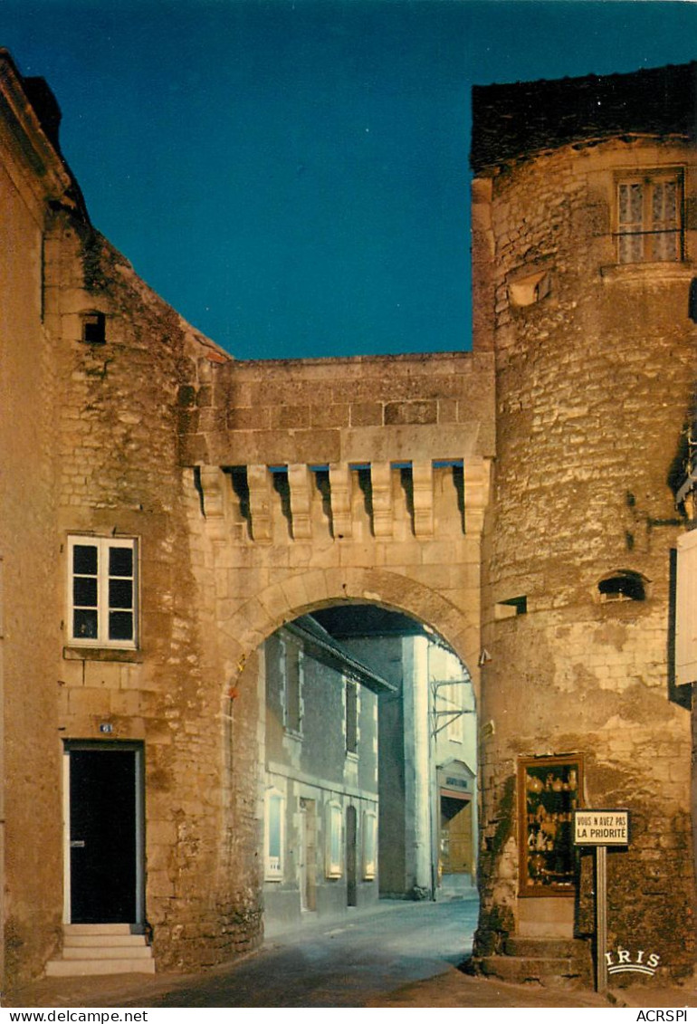 LA ROCHE POSAY  Remparts Vue De Nuit  24 (scan Recto-verso)MA2281 - La Roche Posay