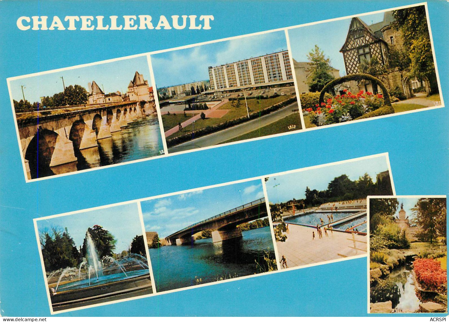 Chatellerault  Multivue   46   (scan Recto-verso)MA2280Ter - Chatellerault