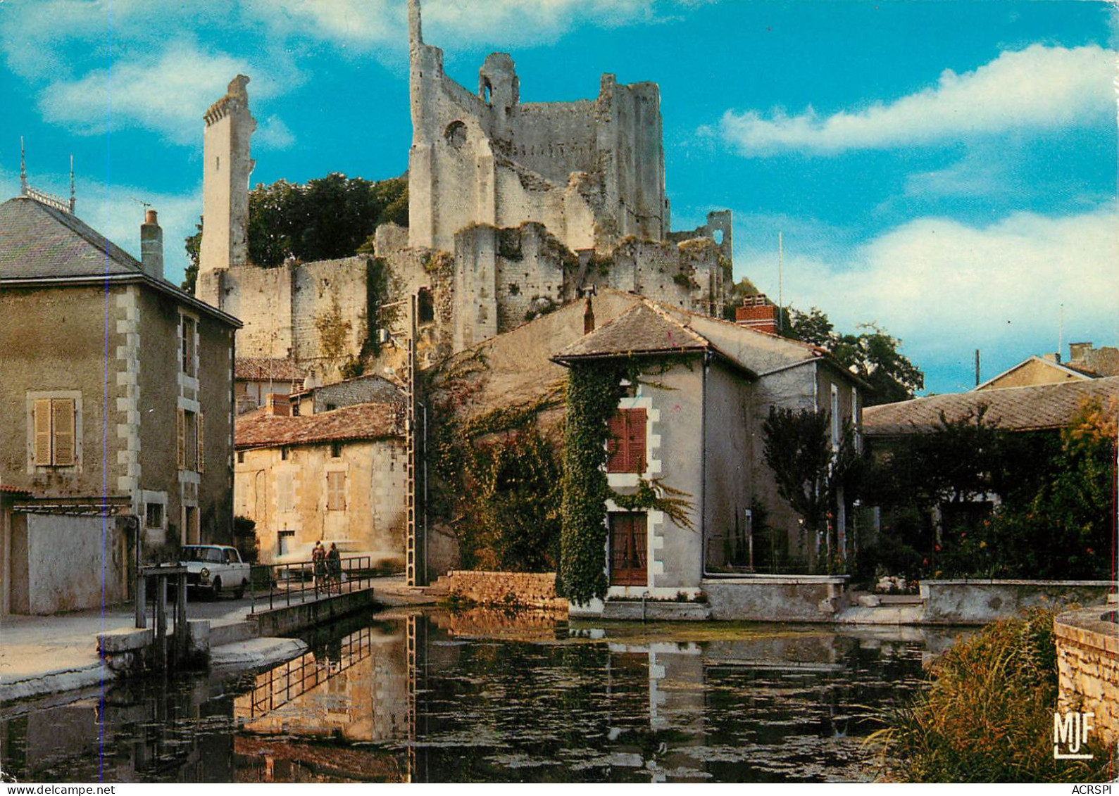 Chauvigny  Ruines Du  Chateau  31   (scan Recto-verso)MA2280Ter - Chauvigny