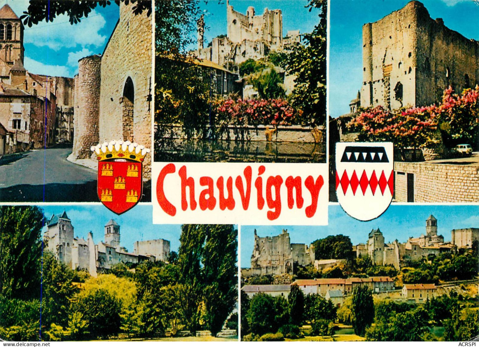 Chauvigny  Le Donjon 29   (scan Recto-verso)MA2280Ter - Chauvigny