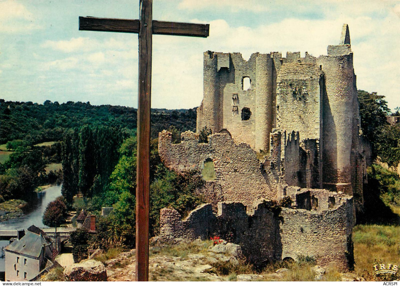 ANGLES SUR L'ANGLIN  Les Ruines Du Chateau   16   (scan Recto-verso)MA2280Ter - Montmorillon