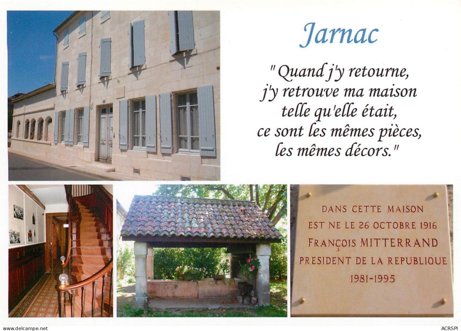 JARNAC  Espace Culturel De L'Orangerie   45   (scan Recto-verso)MA2280Bis - Jarnac