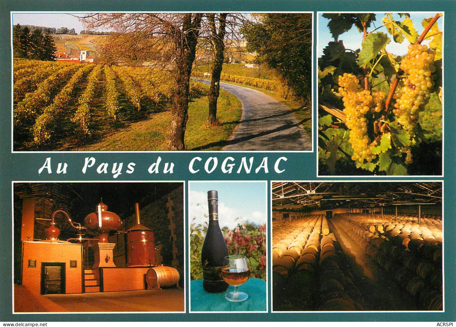 COGNAC   Distillation Des Vins Blancs Charentais  21   (scan Recto-verso)MA2280Bis - Cognac