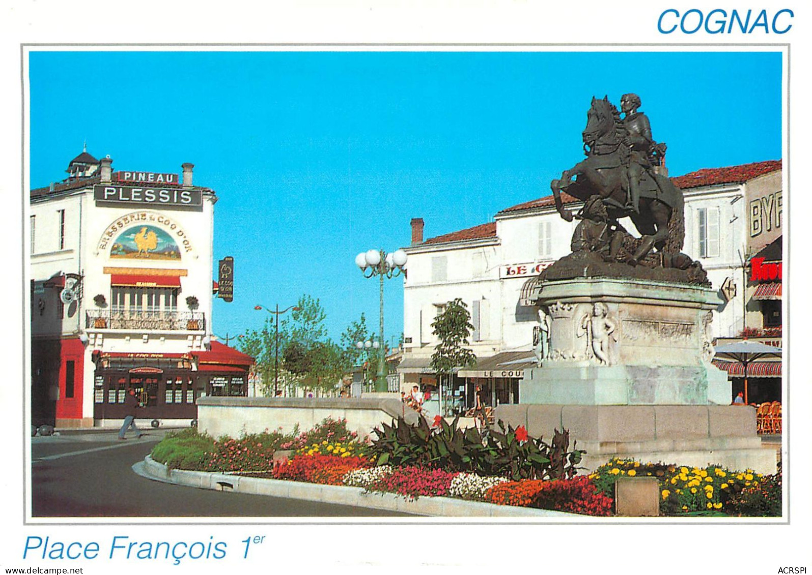 COGNAC  Place Francois Premier  9   (scan Recto-verso)MA2280Bis - Cognac