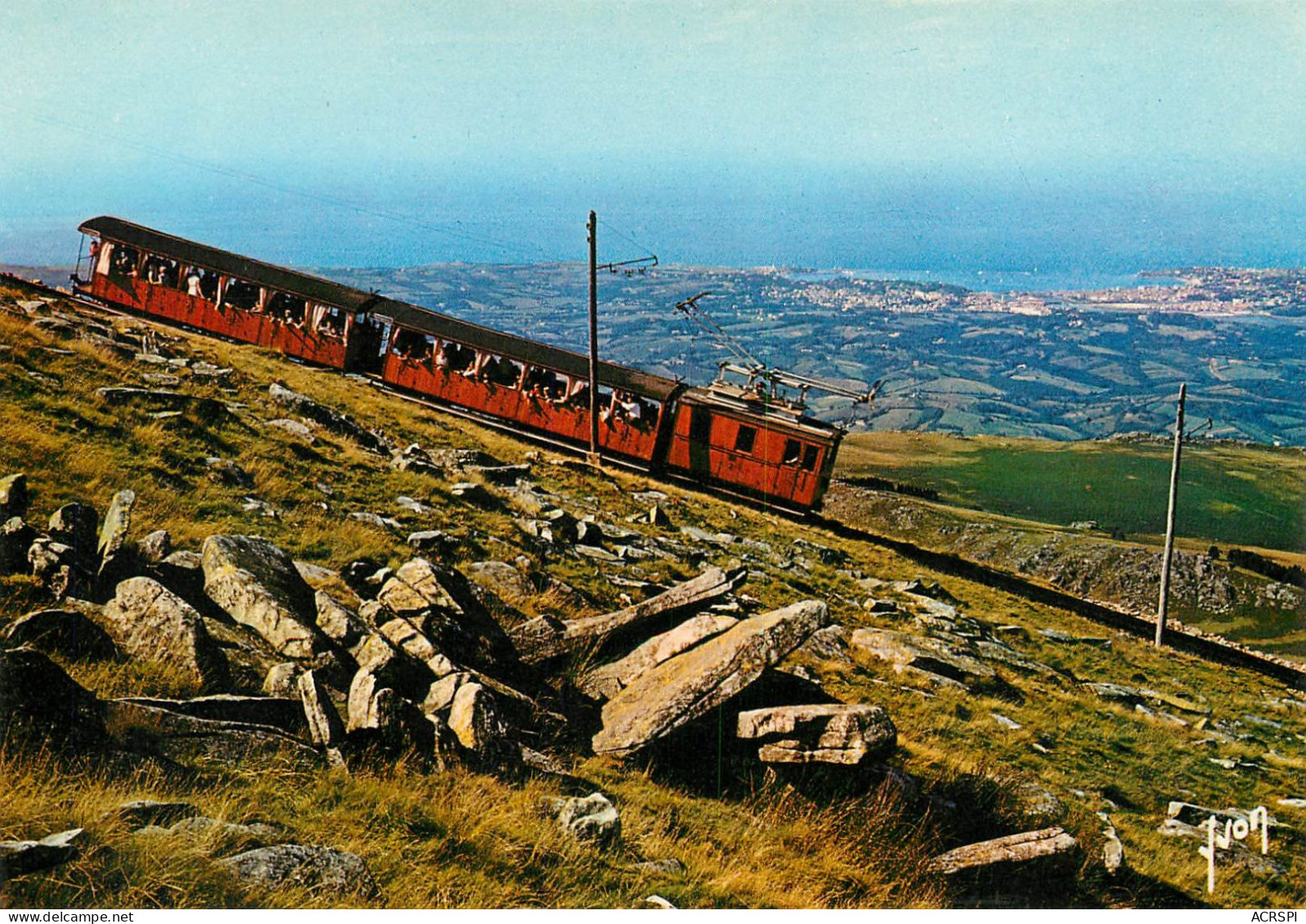 SAINT JEAN DE LUZ  Le Petit Train De La Rhune  24  (scan Recto-verso)MA2279Bis - Saint Jean De Luz