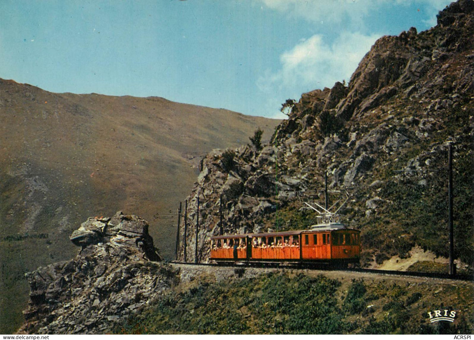 SAINT JEAN DE LUZ  Le Petit Train De La Rhune  Passage De La Breche 25  (scan Recto-verso)MA2279Bis - Saint Jean De Luz