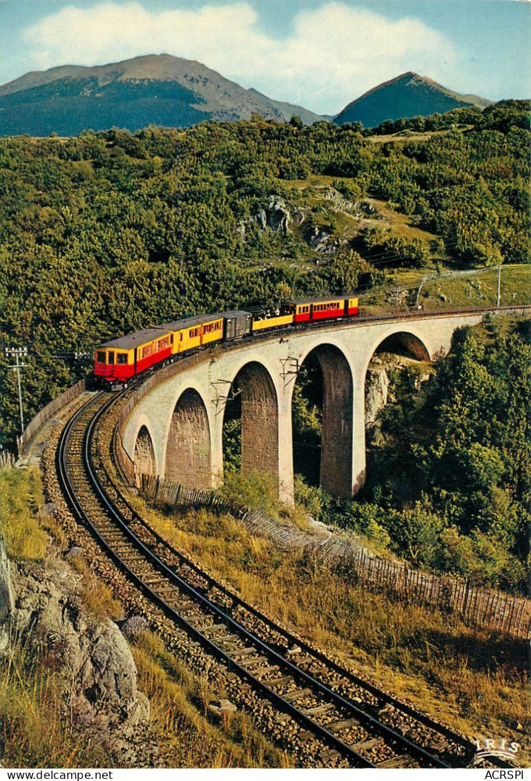 Le Train Jaune Et Rouge  En Cerdagne Villefranche  La Tour De Carol   5   (scan Recto-verso)MA2279Bis - Sonstige & Ohne Zuordnung