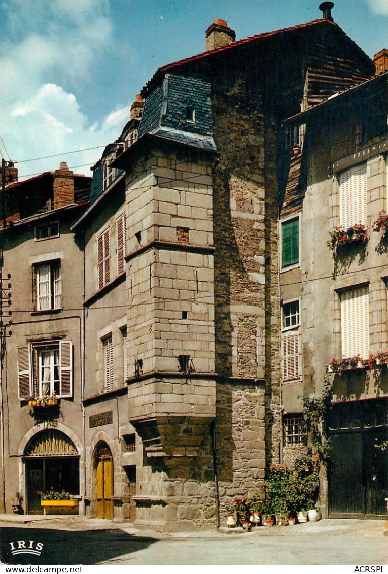SAINT LEONARD De Noblat  Vieilles Maisons Et Tour   11   (scan Recto-verso)MA2279 - Saint Leonard De Noblat