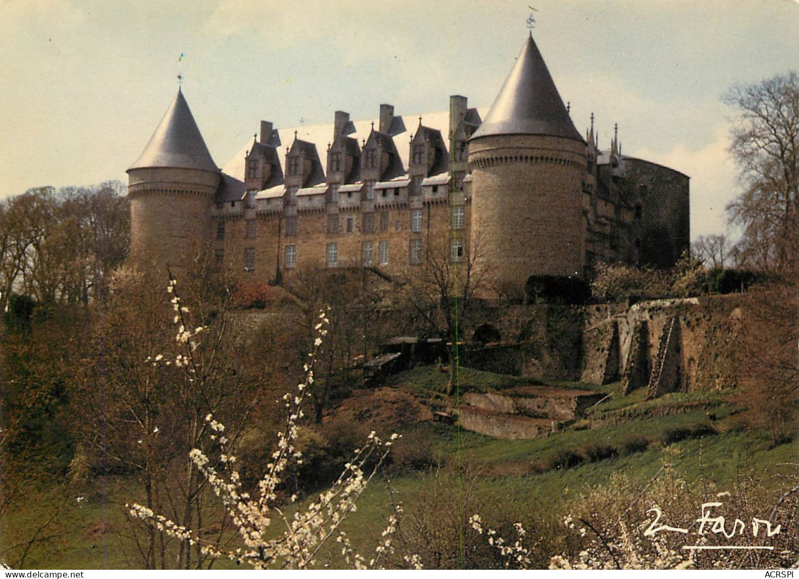 ROCHECHOUART  Le Chateau   3   (scan Recto-verso)MA2279 - Rochechouart