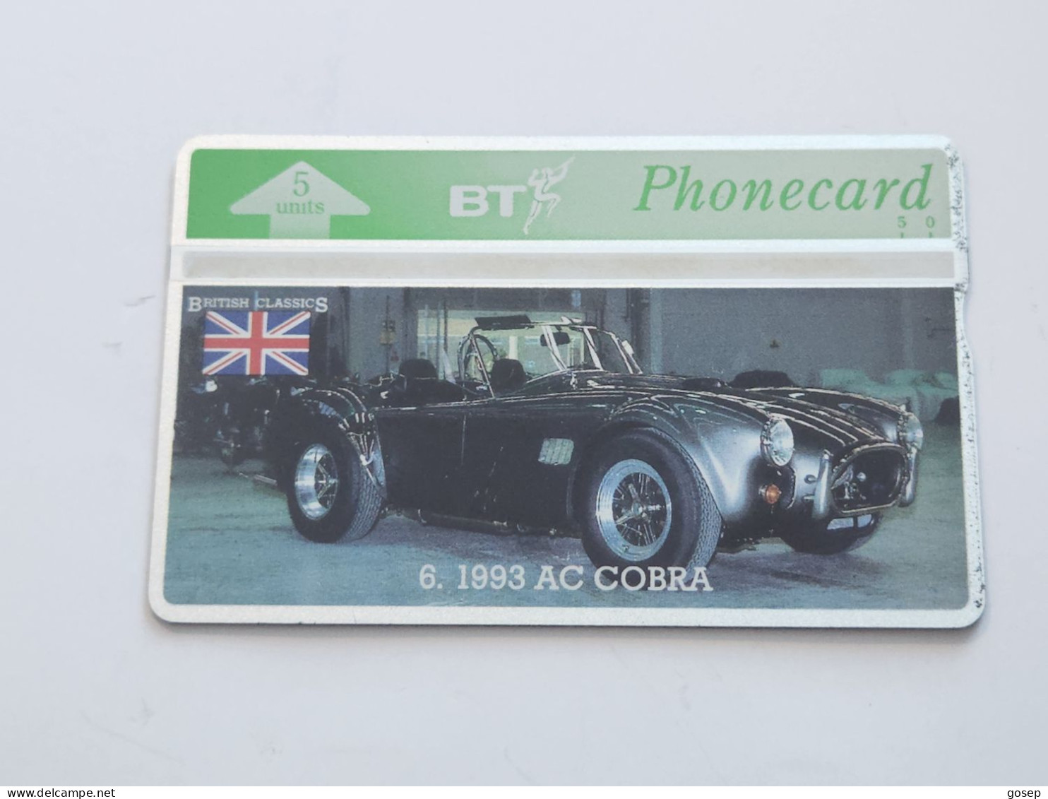 United Kingdom-(BTG-242)-British Classics-(6)-AC Cobra-(239)(5units)(402E62086)(tirage-500)-price Cataloge-10.00£-mint - BT General Issues