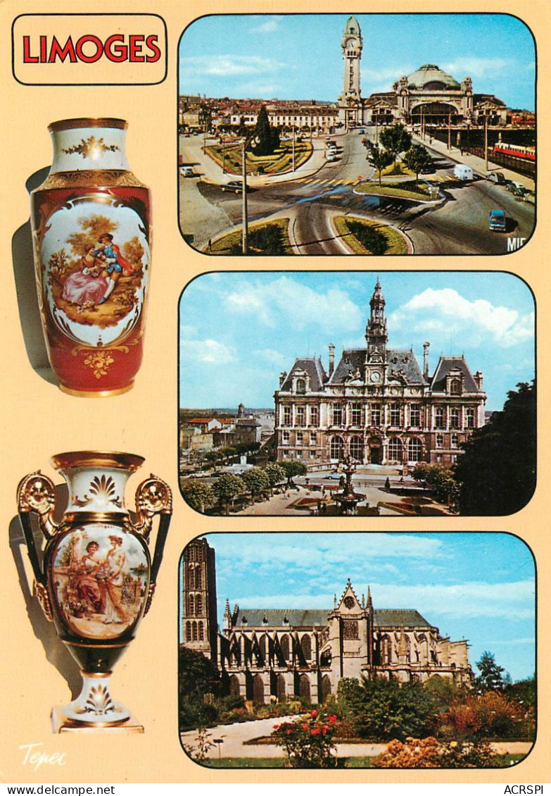 LIMOGES  Multivue Capitale De La Porcelaine  20   (scan Recto-verso)MA2278Ter - Limoges